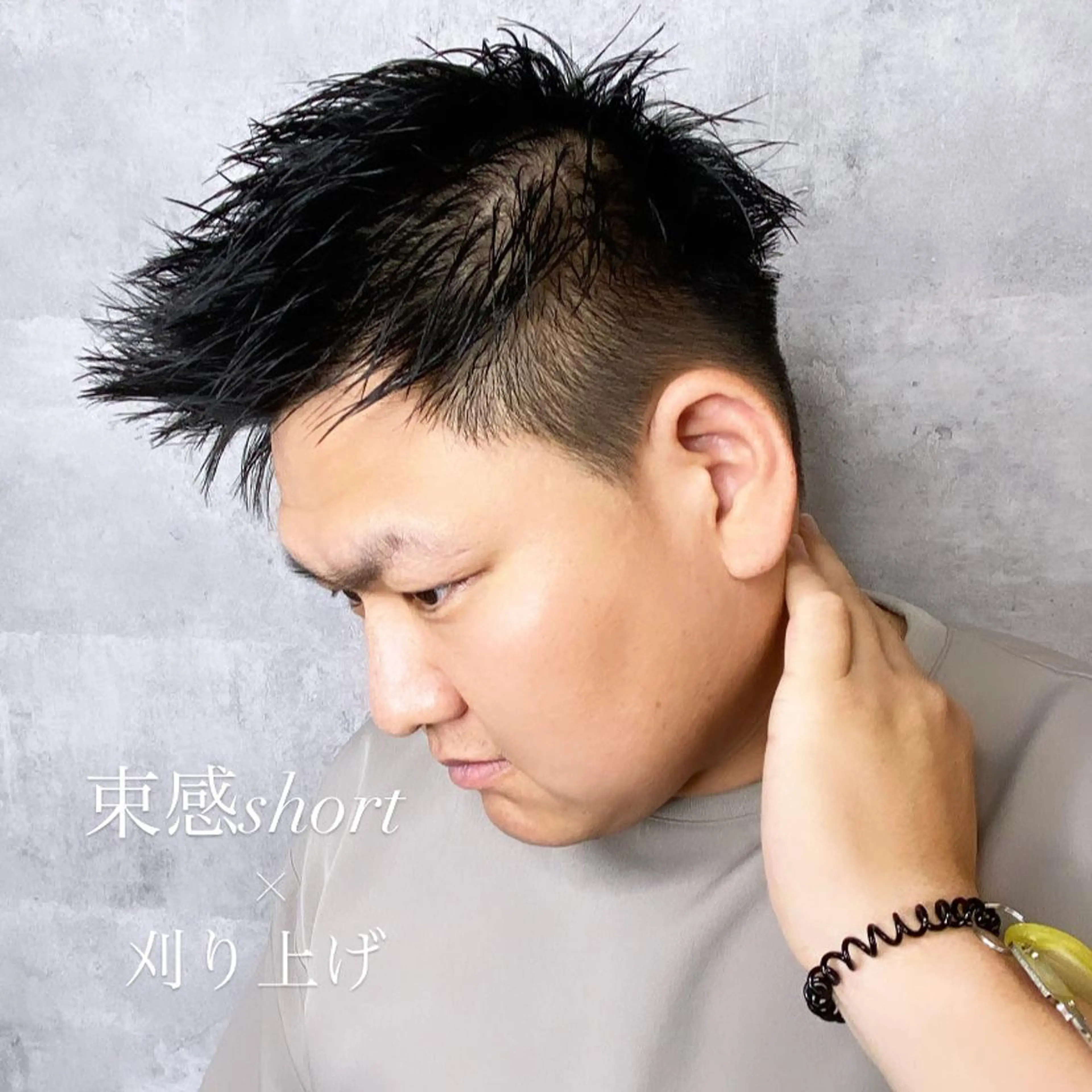 ショート メンズ アップバング 刈り上げ hair studio  jyym's所属・ボーイッシュ美容師 刈り上げ/ショートのヘアスタイル