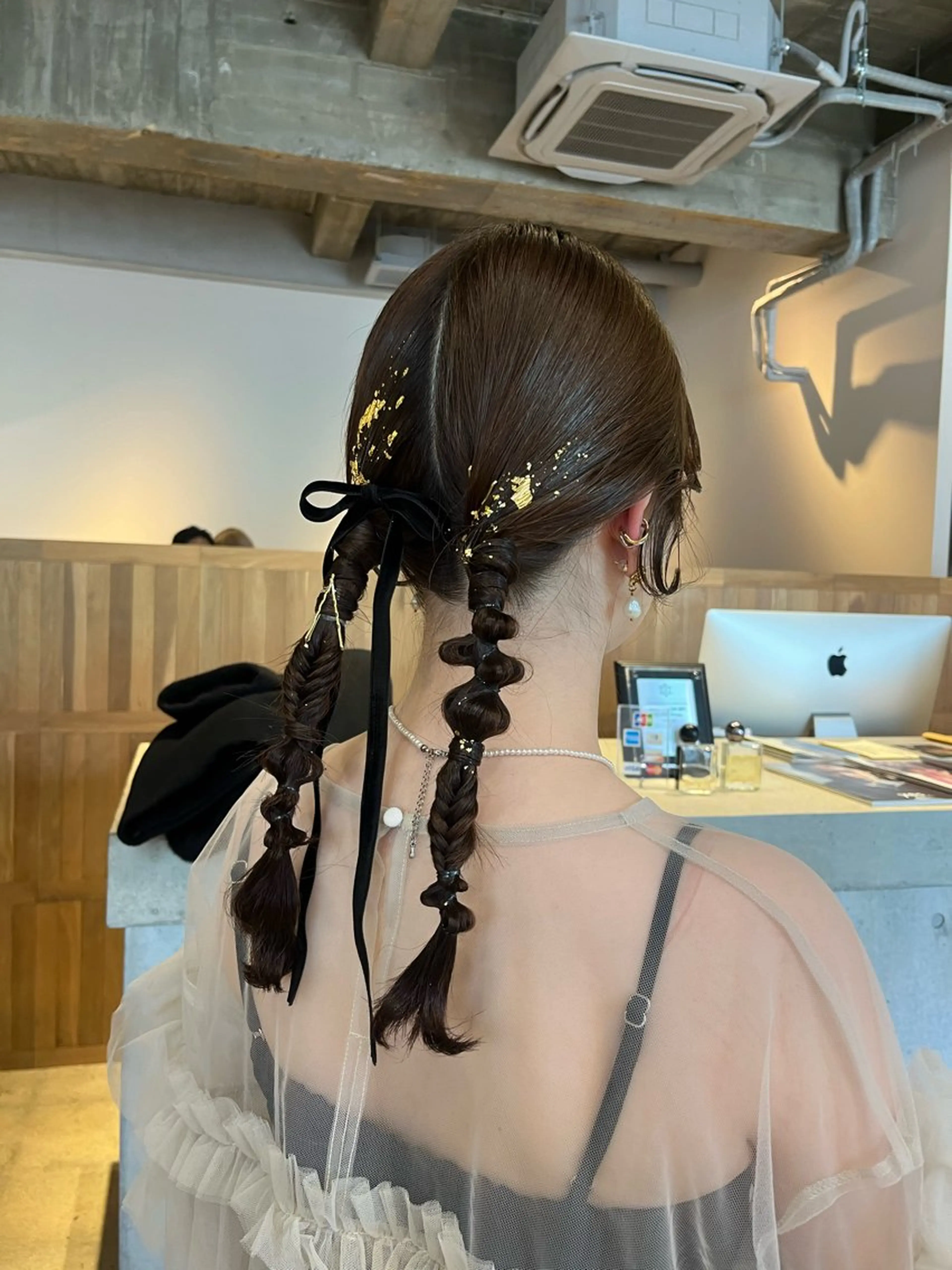 ヘアアレンジ ヘアセット 藤井 美歩/赤髪のヘアスタイル