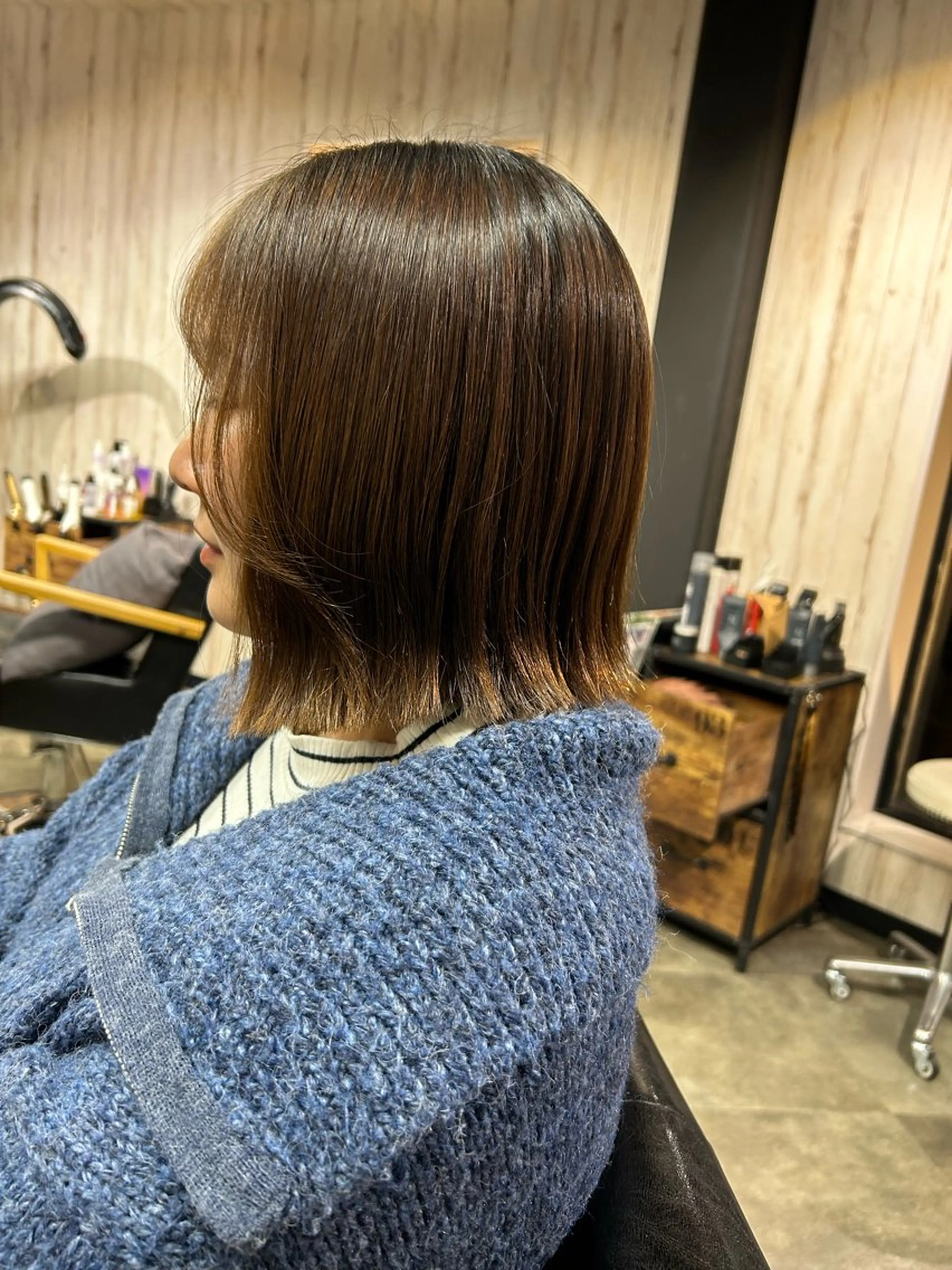 ショート 外ハネヘア 伊藤 柊のヘアスタイル
