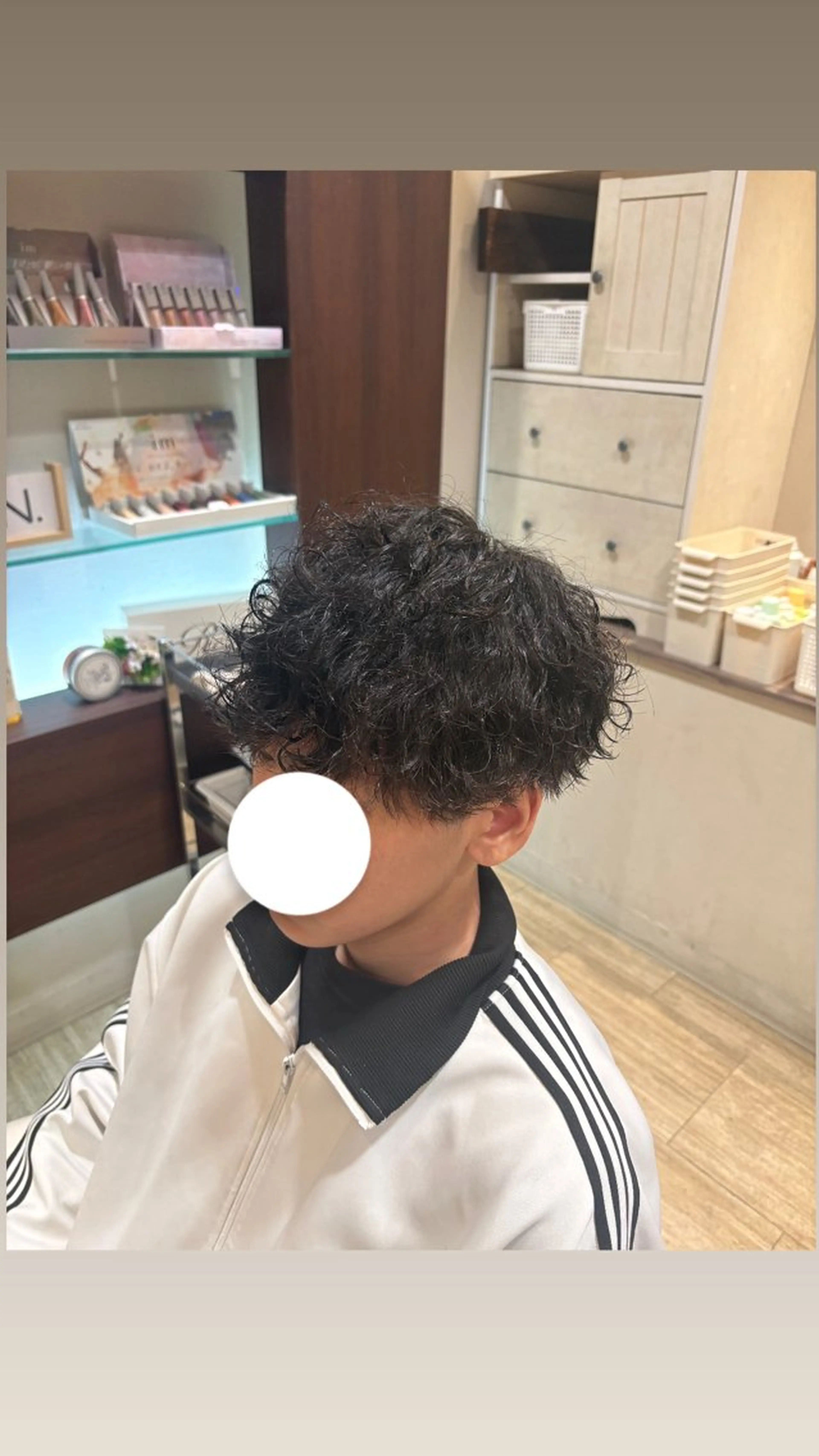 パーマ メンズ メンズパーマ 波巻きパーマ パーマ 鈴木 心花のヘアスタイル