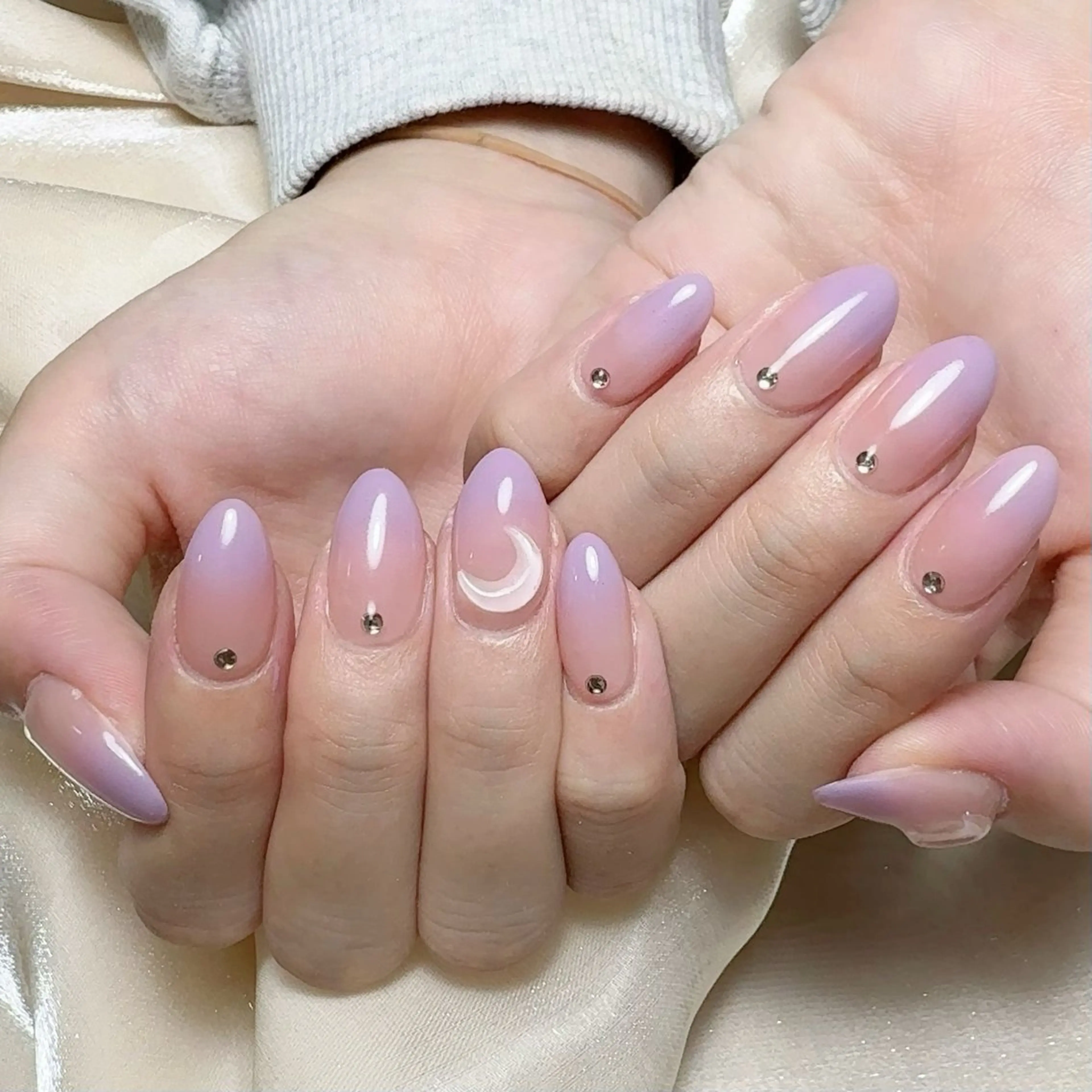 メンズ ネイル メンズ韓国風 アートネイル オーロラネイル ガーリー キラキラネイル ハンドネイル Nail salon 木にいるのネイルデザイン