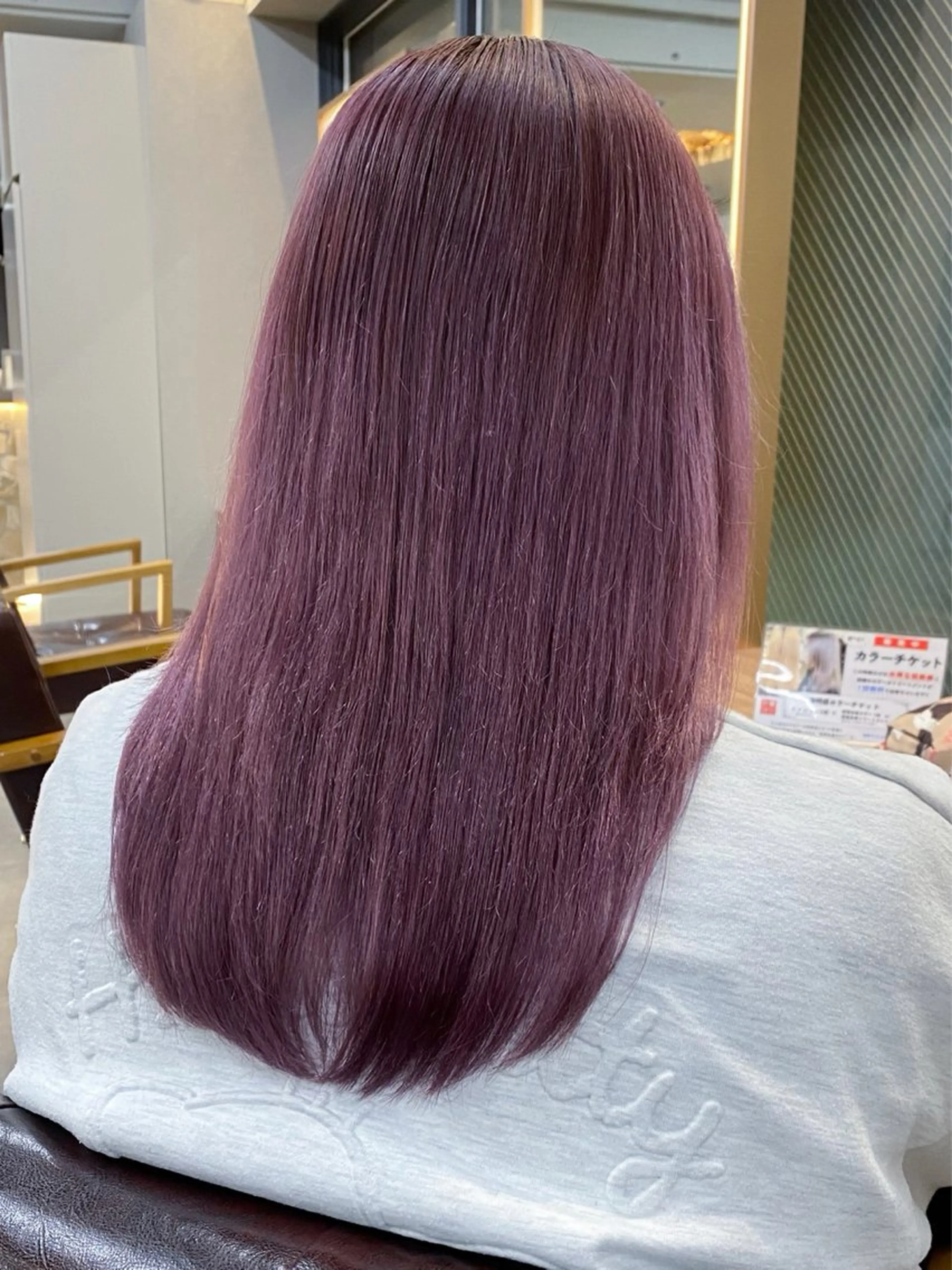 セミロング カラー ブリーチ ヘアカラー 🌼髪質改善･アレン ジ･レイヤー🌼のヘアスタイル