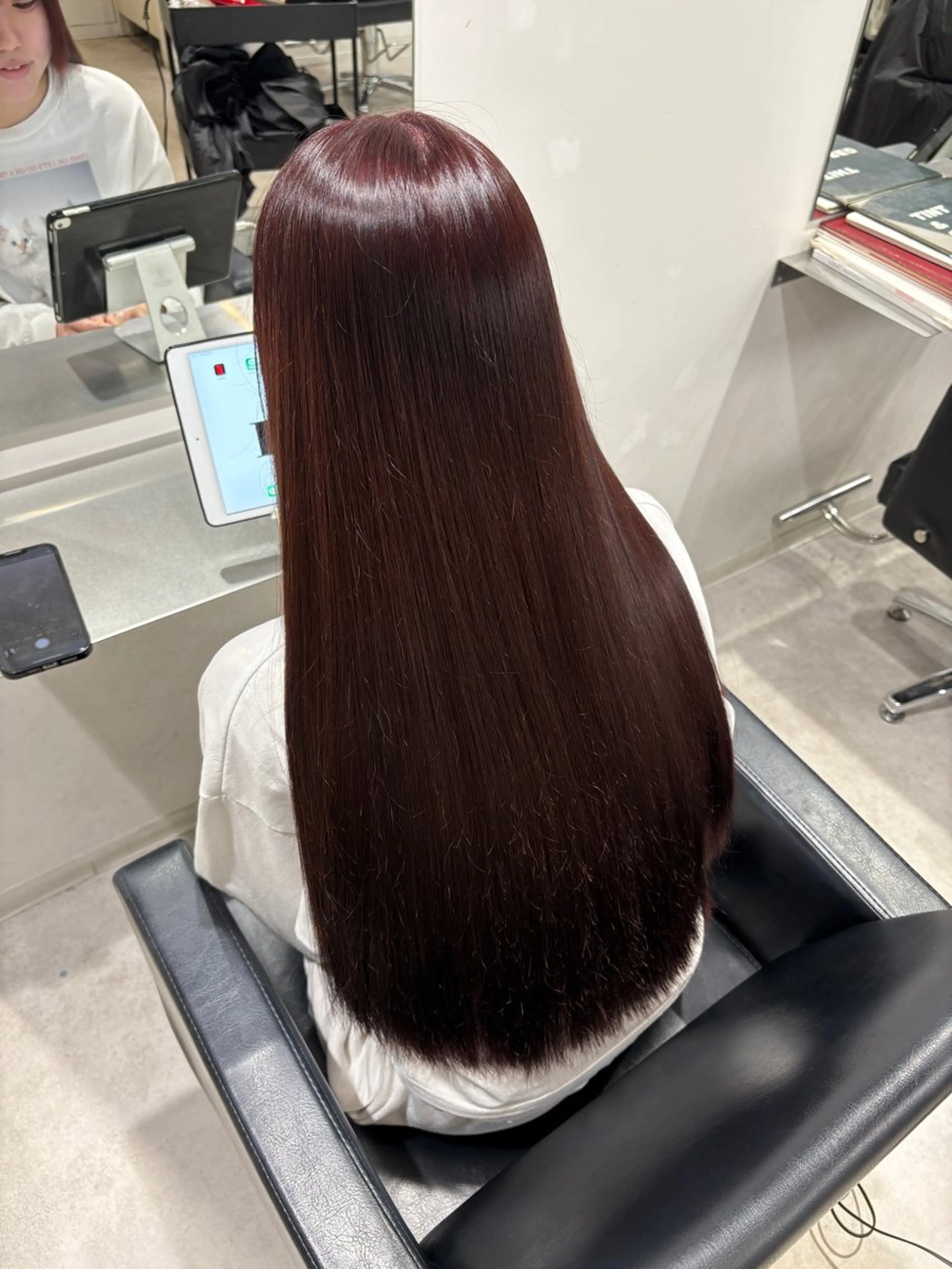 ロング ピンクラベンダー ヘアカラー MIHO☾·̩͙⋆ Kroのヘアスタイル