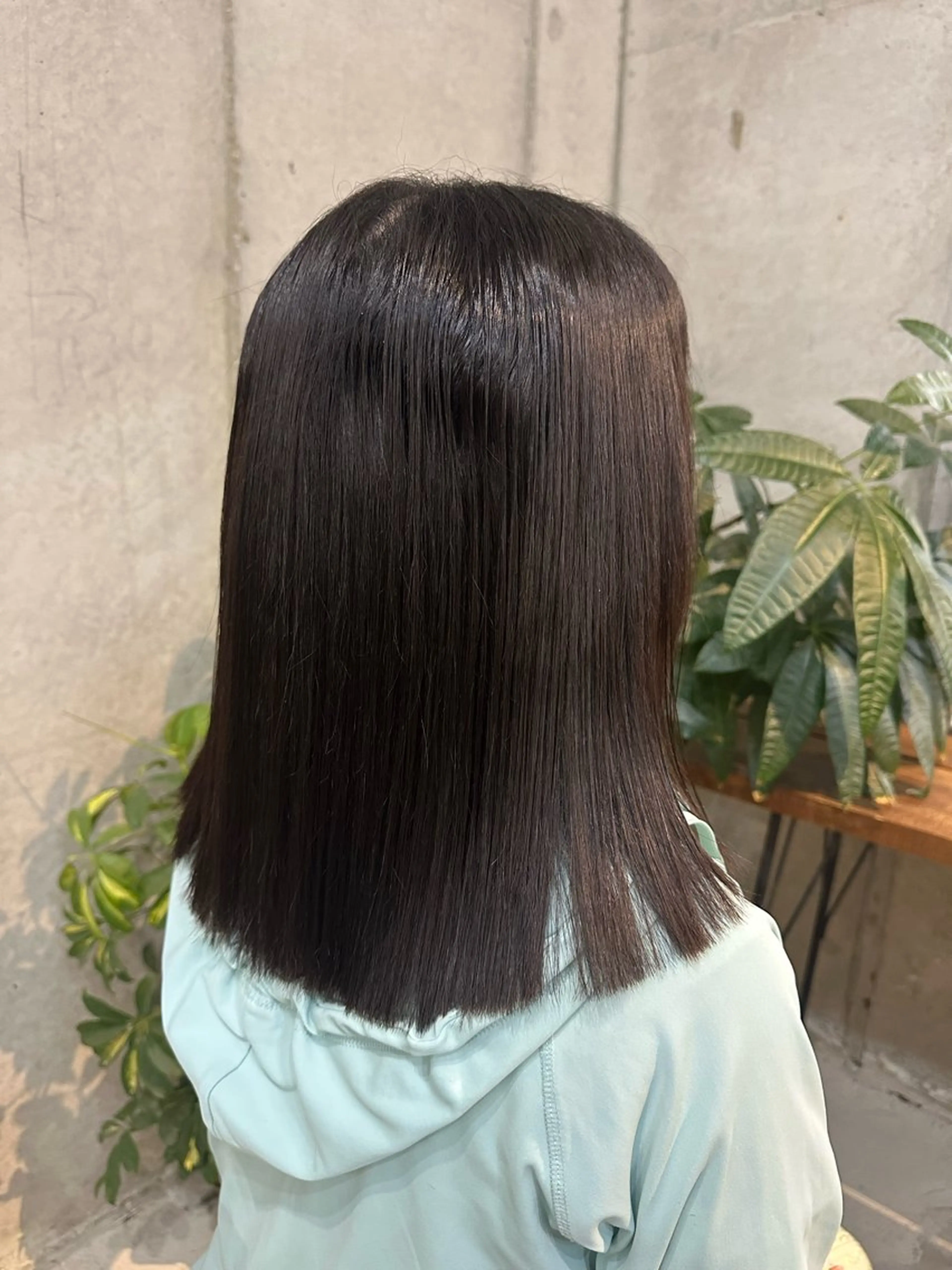 ミディアム 田本 雛のヘアスタイル