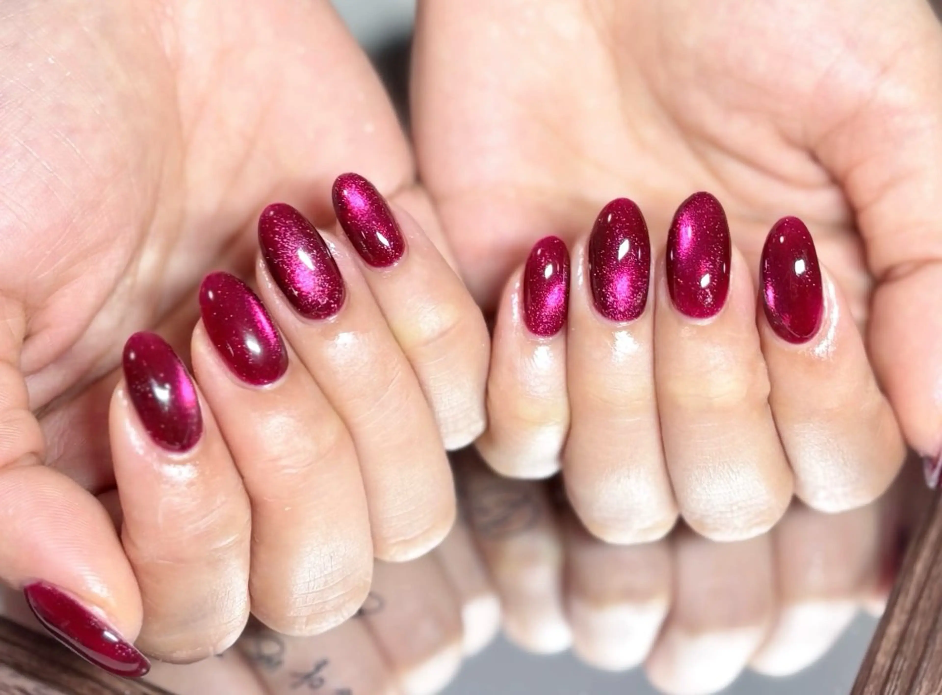 ネイル アートネイル べっ甲ネイル チークネイル 長さ出し フラッシュネイル ハンドネイル ハンドケア For you. Nail Salonのネイルデザイン