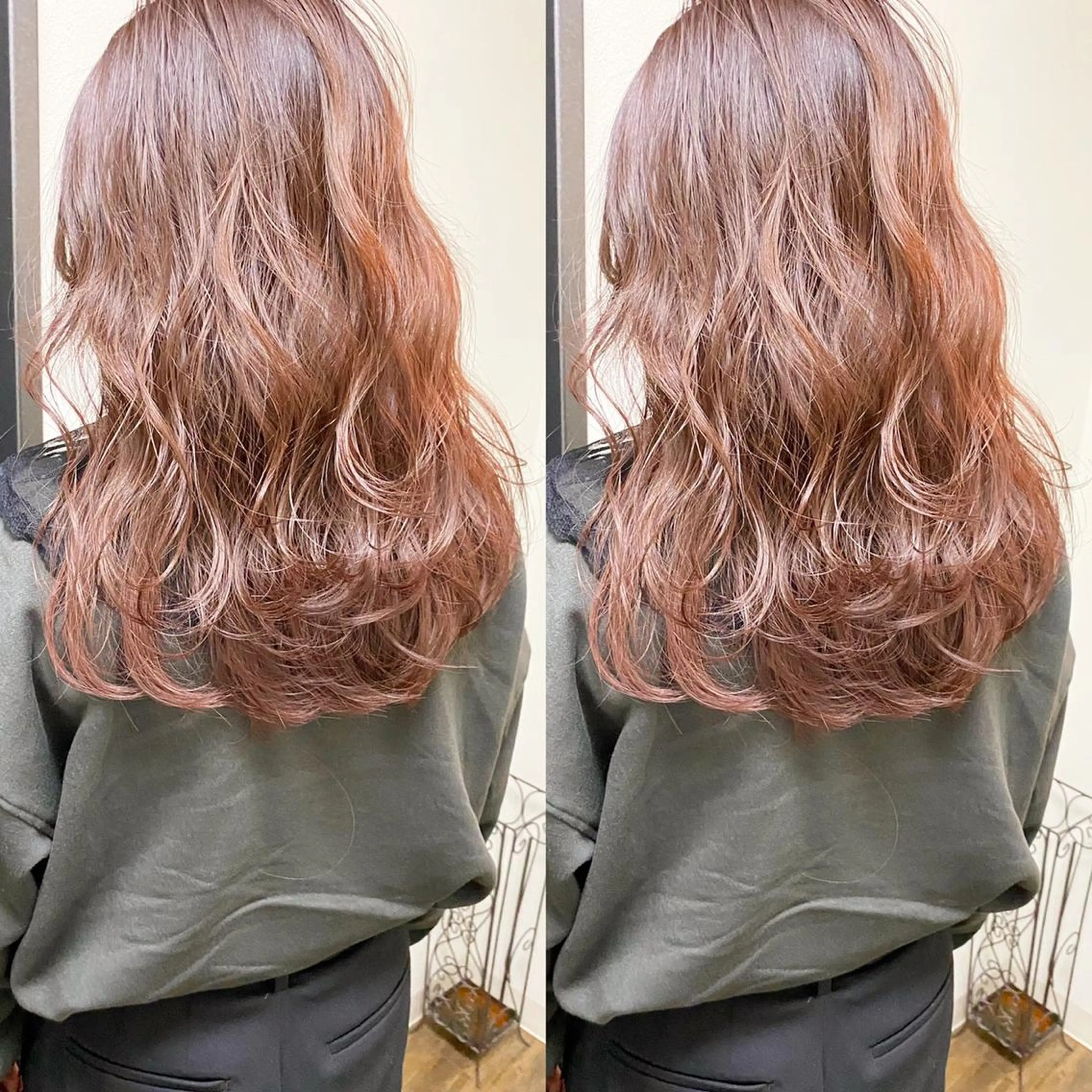 セミロング カラー ⭐️横浜ブリーチ特化 美容師　堤涼⭐️のヘアスタイル