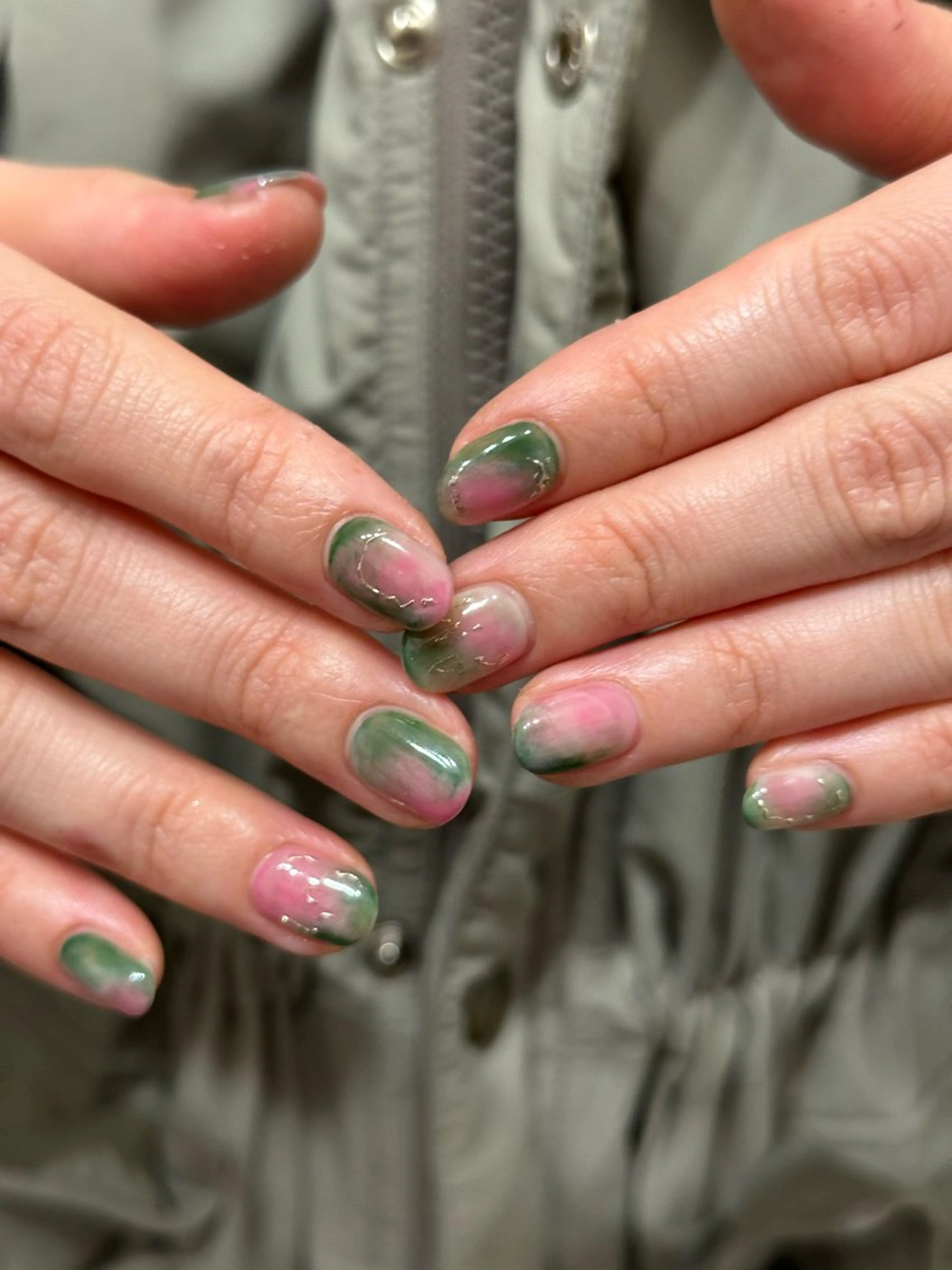 ネイル ハンドネイル フットネイル kiii.__ ✴︎*のネイルデザイン