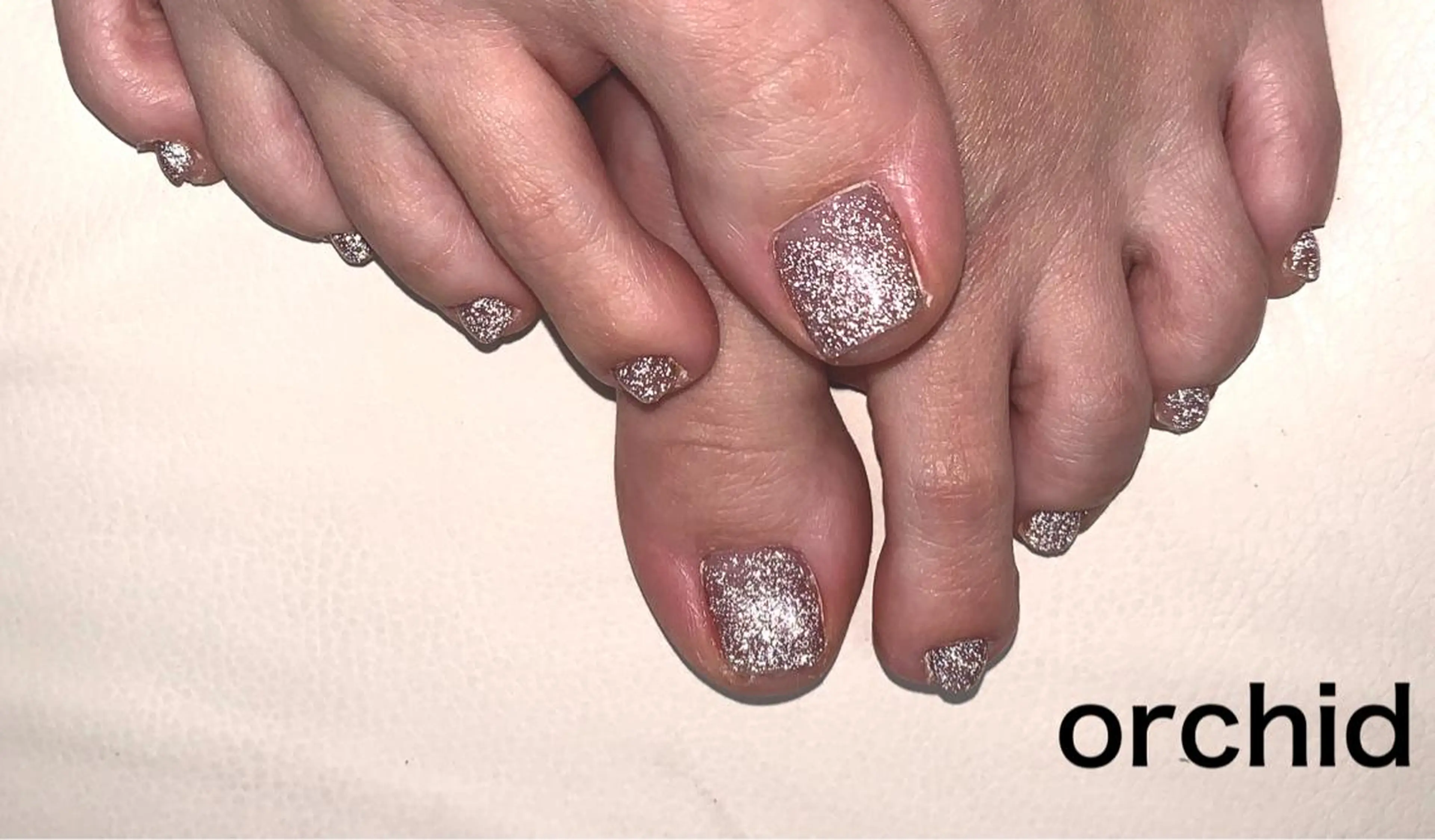 ネイル フラッシュネイル orchid ♡オーキッドのネイルデザイン