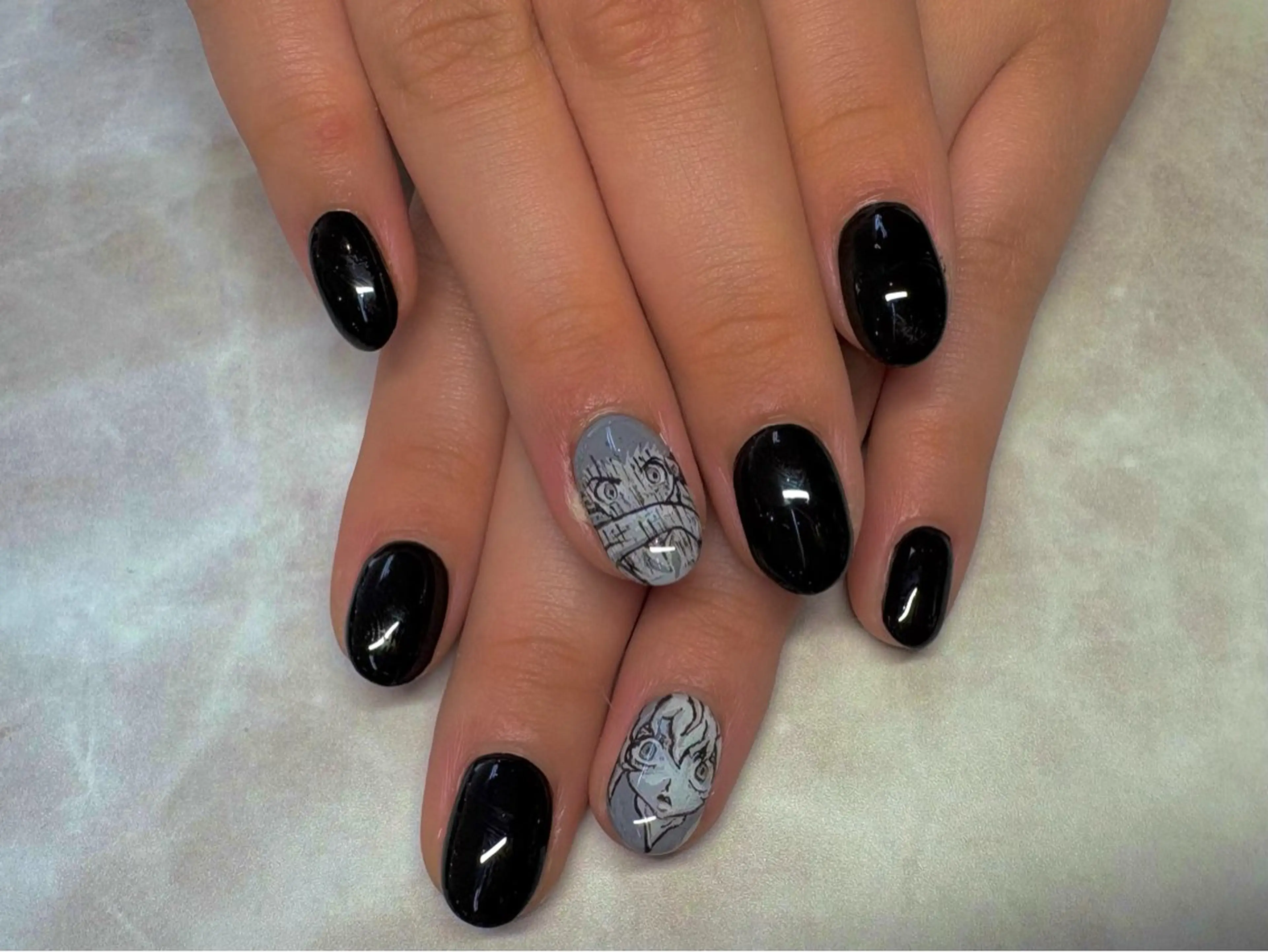 ネイル ハンドネイル Rich to 國廣のネイルデザイン