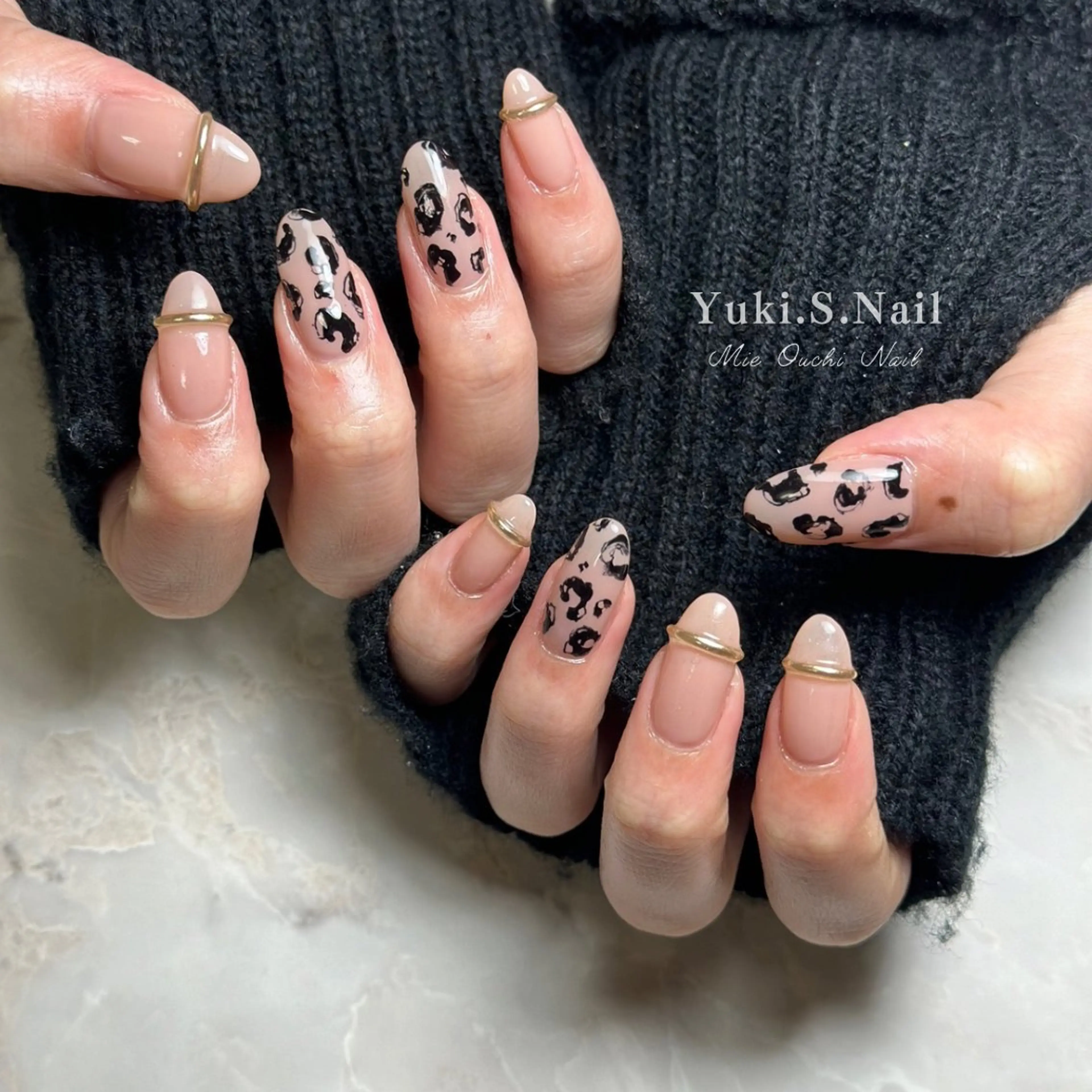 ロング ハンドネイル Yuki S.Nailのネイルデザイン
