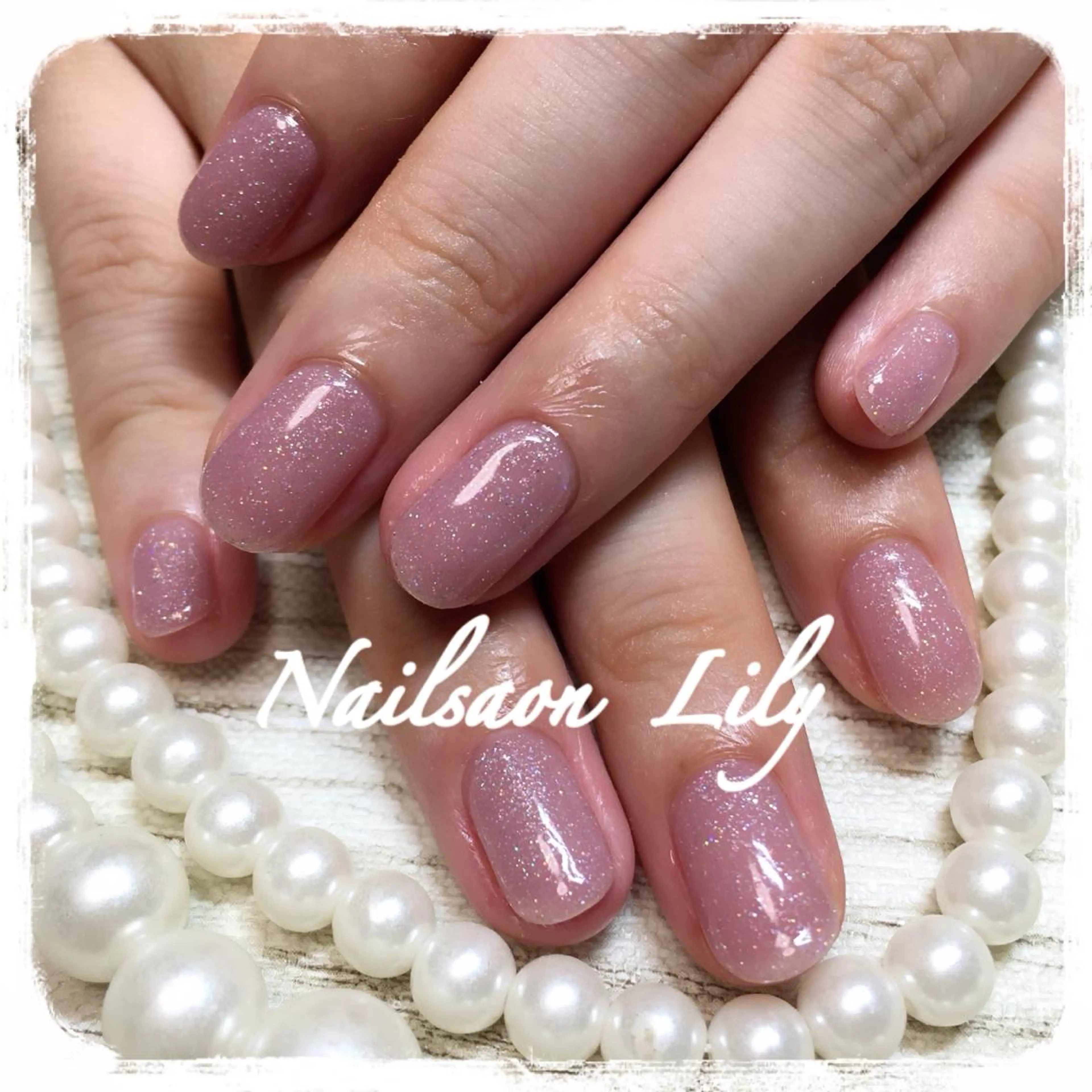 ネイル ワンカラーネイル Lily*nail 🌻Mii🌻のネイルデザイン