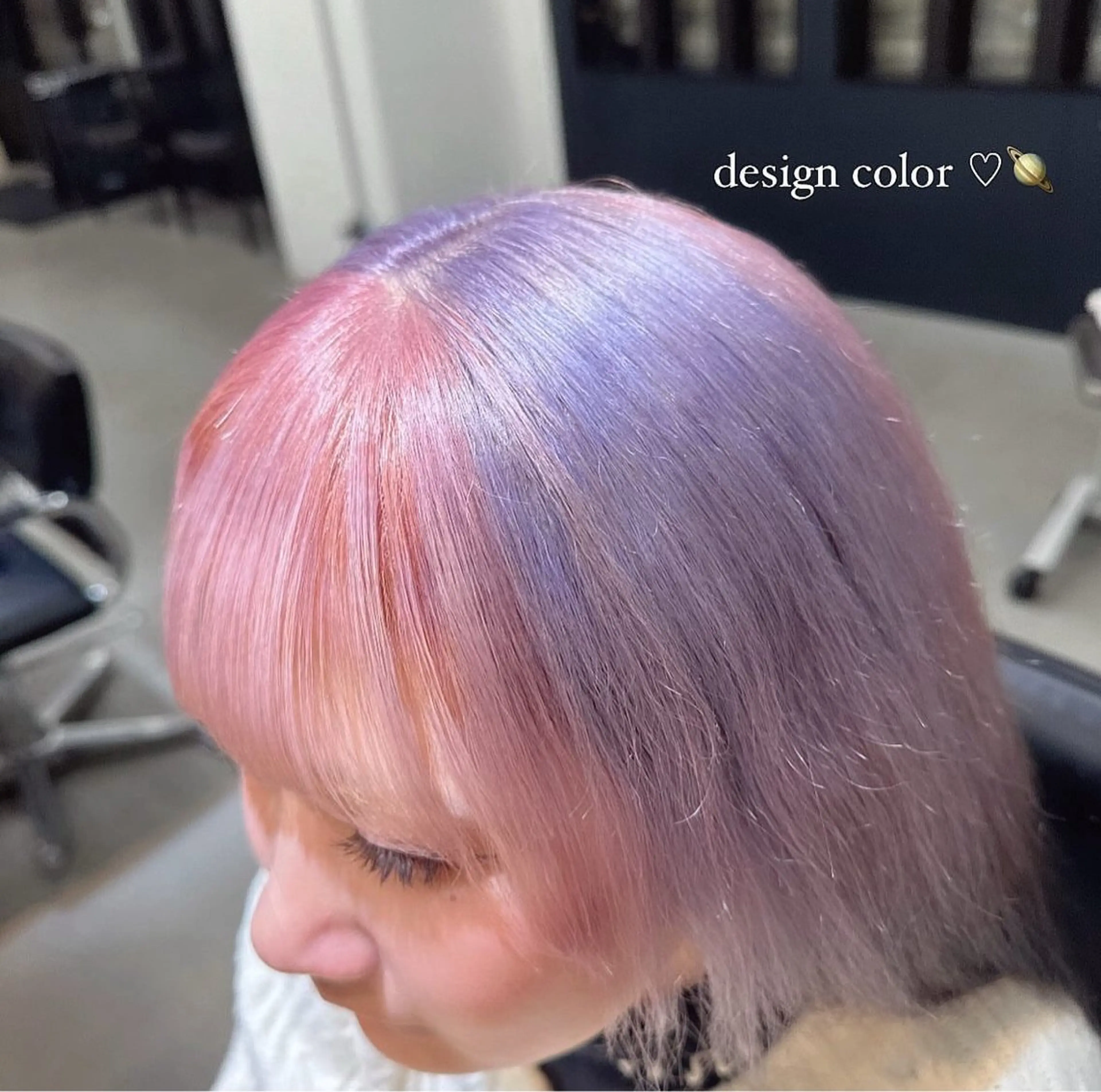 ロング カラー ラベンダーカラー ピンクカラー 🎀Yuika/カッ トモデル様募集中🎀のその他イメージ