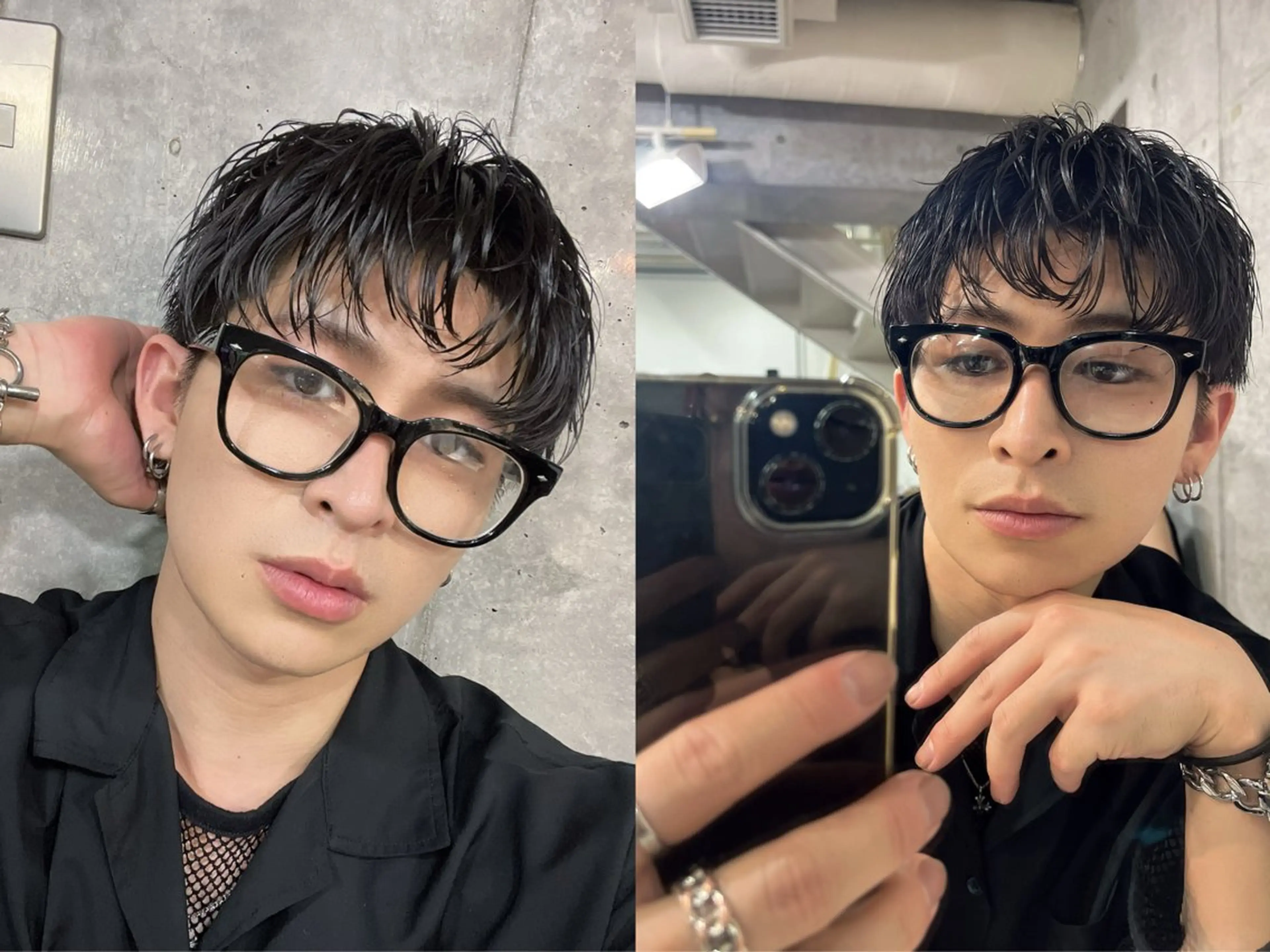 ショート メンズ カット ヘッドスパ センターパート職人 柏/メンズ/ ハルキのヘアスタイル