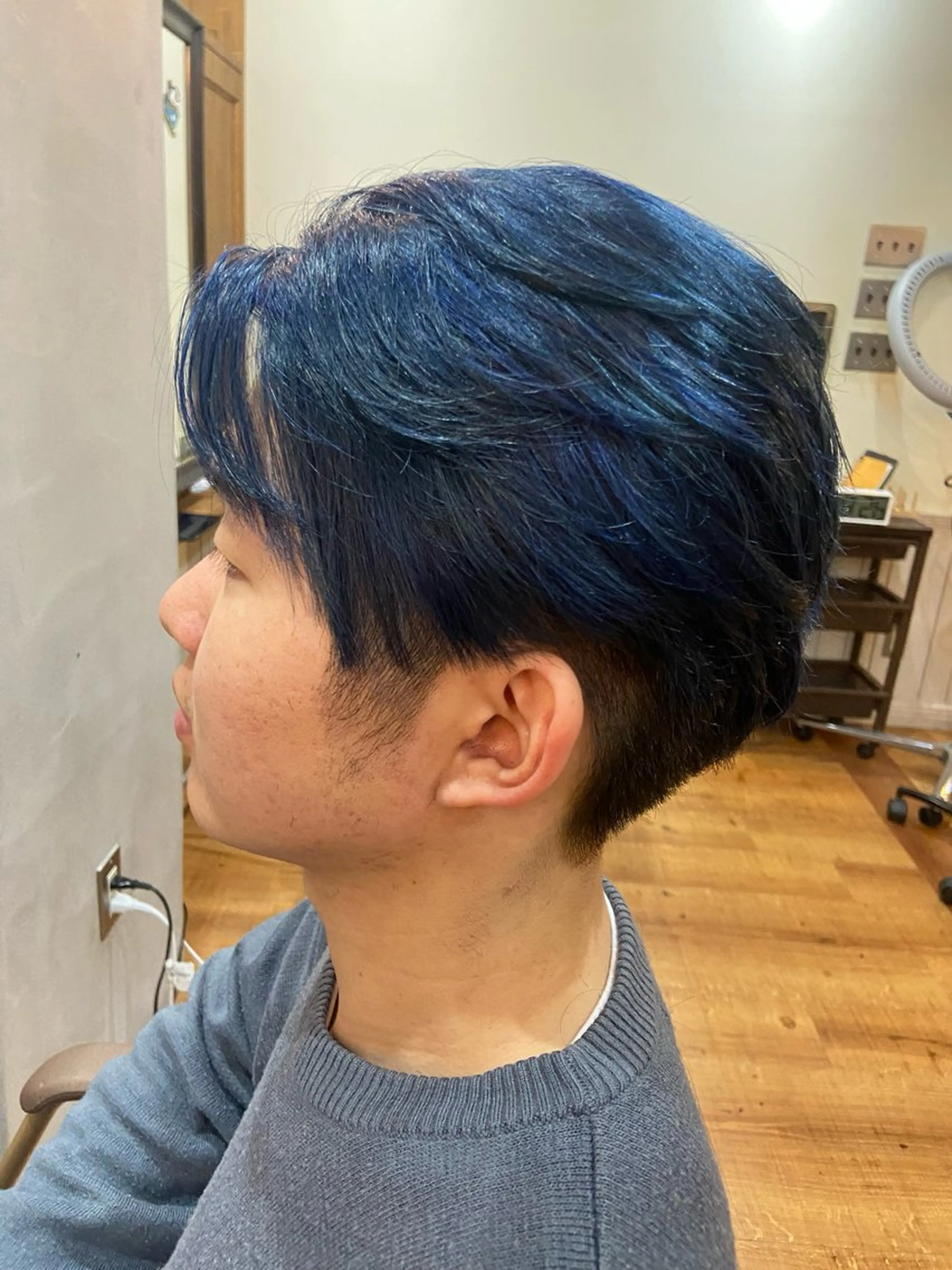 ショート カット 平塚/顔周りレイヤー /寒色/きゅうとのヘアスタイル