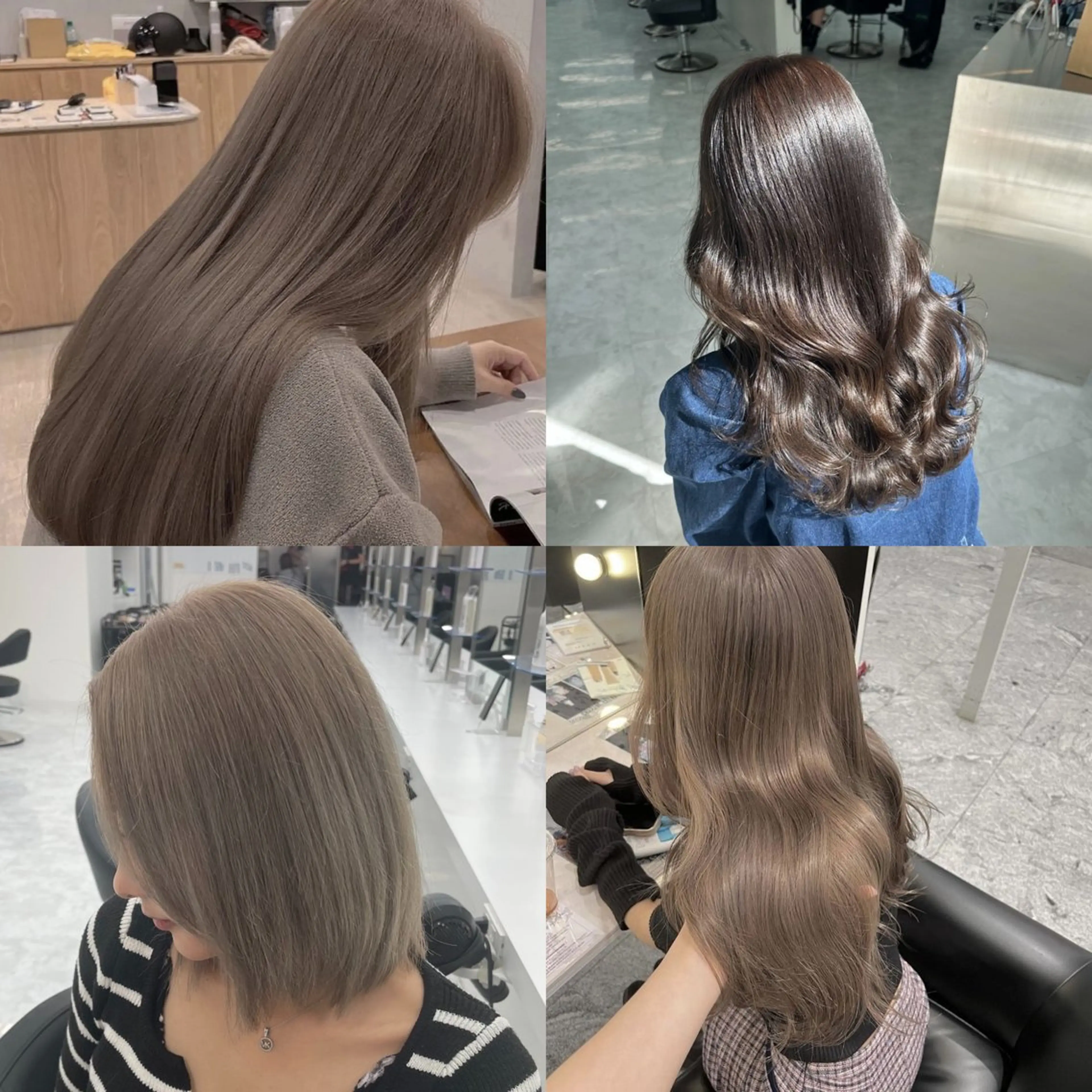 【🎧人気No.２🎧】韓国風似合わせカット➕ワンカラー➕オリジナルトリートメント➕炭酸spa🤍🫧🪽の写真