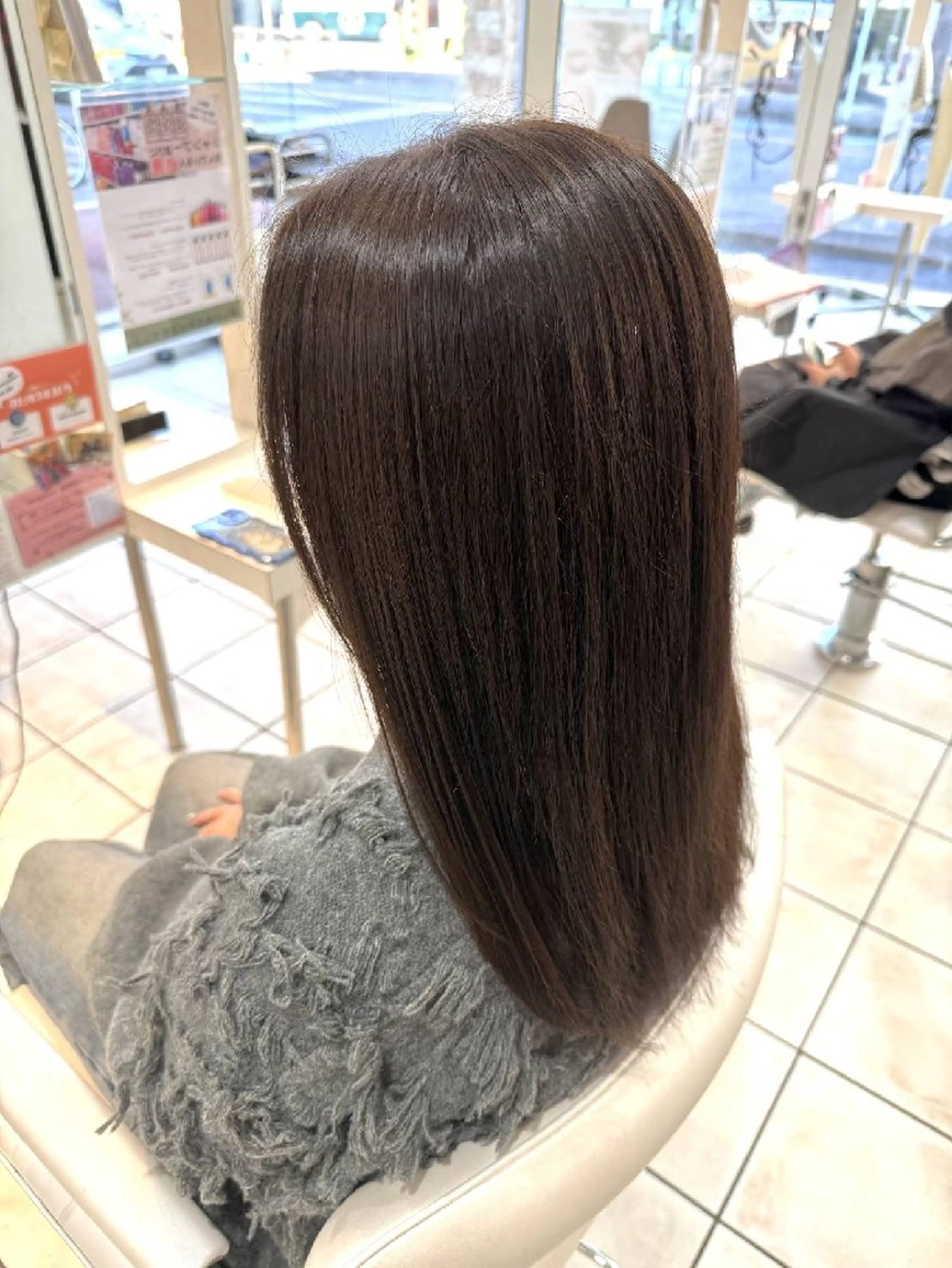 セミロング 透明感カラー×美眉 🎀みゆう🎀のヘアスタイル