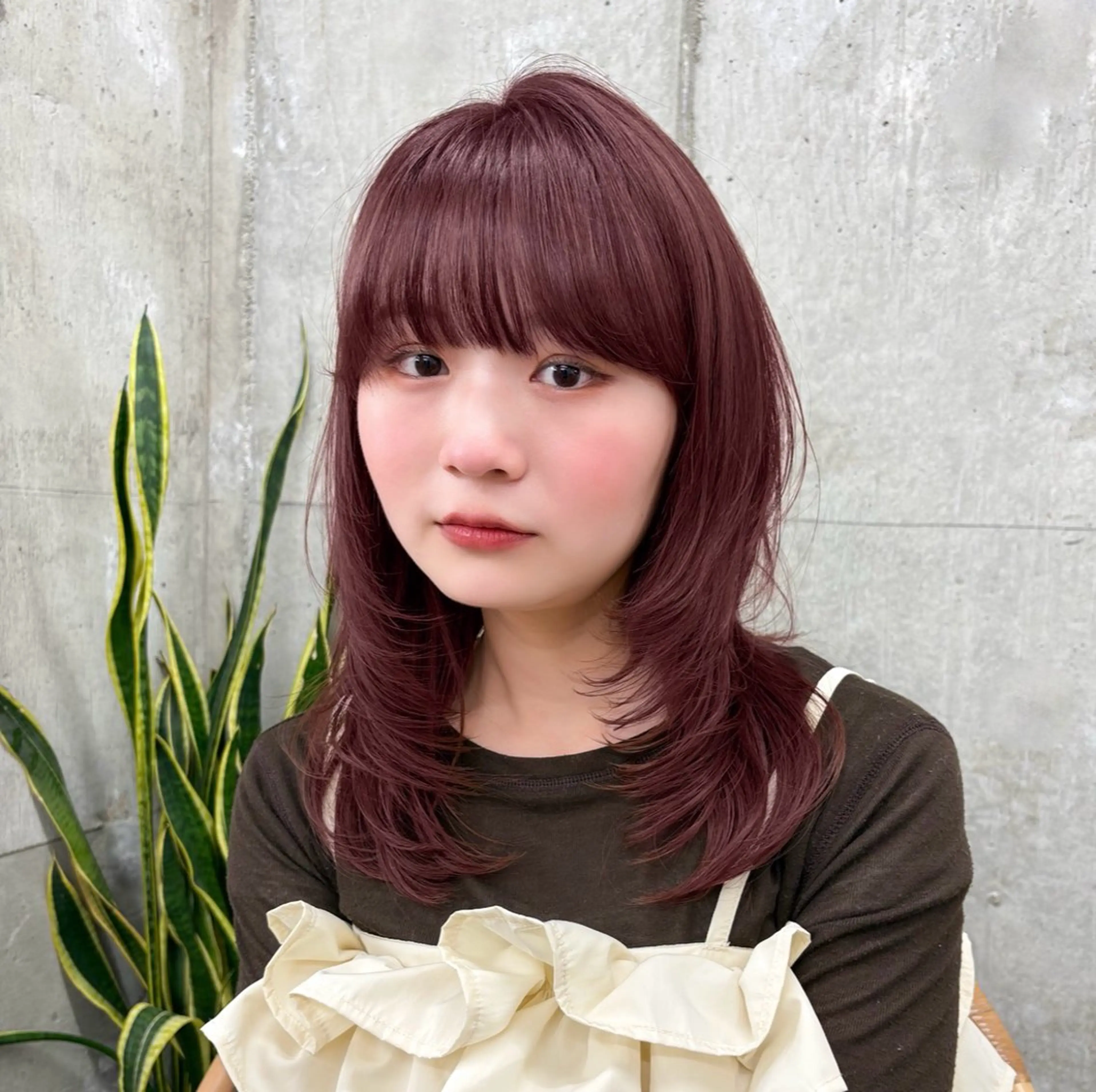 セミロング ピンクブラウン ヘアカラー 🌷暖色カラー /Mina/渋谷🌷のヘアスタイル