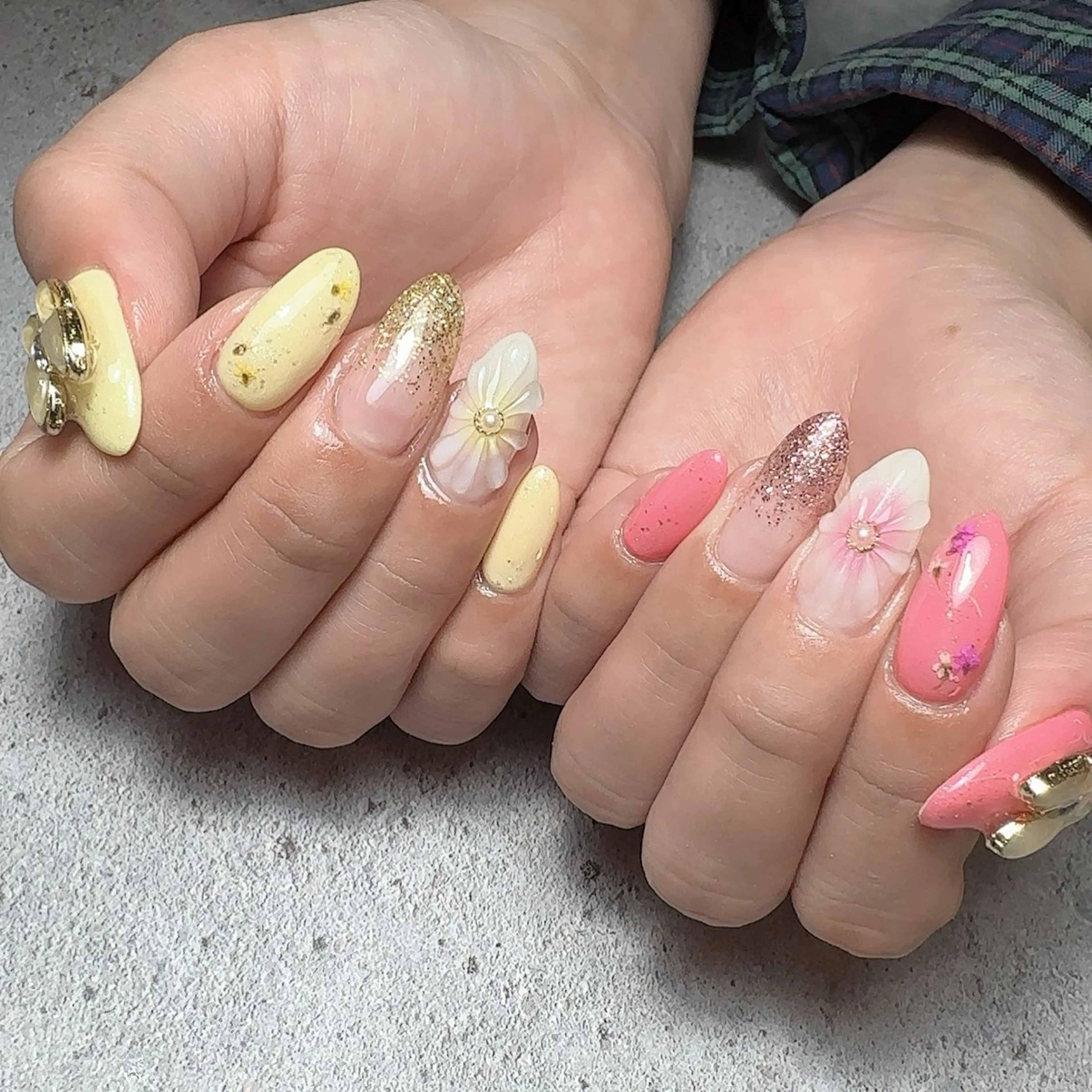 ネイル アートネイル ハート マグネットネイル 持ち込み ニュアンスネイル ハンドネイル Nailsalon Mimiy..♡のネイルデザイン