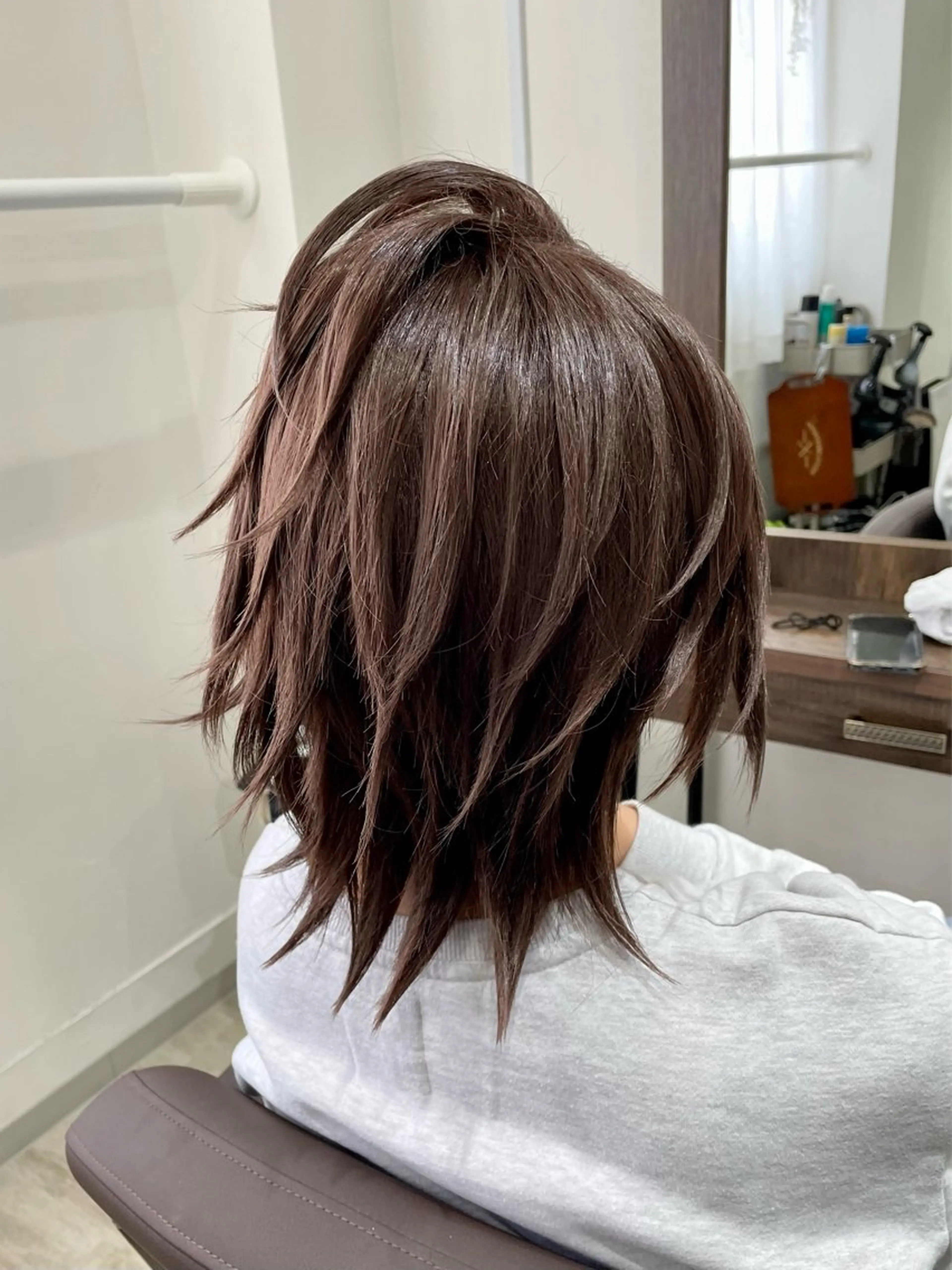 ミディアム カラー パーマ ヘアアレンジ メンズ キッズ カット Hiro ヒロのヘアスタイル