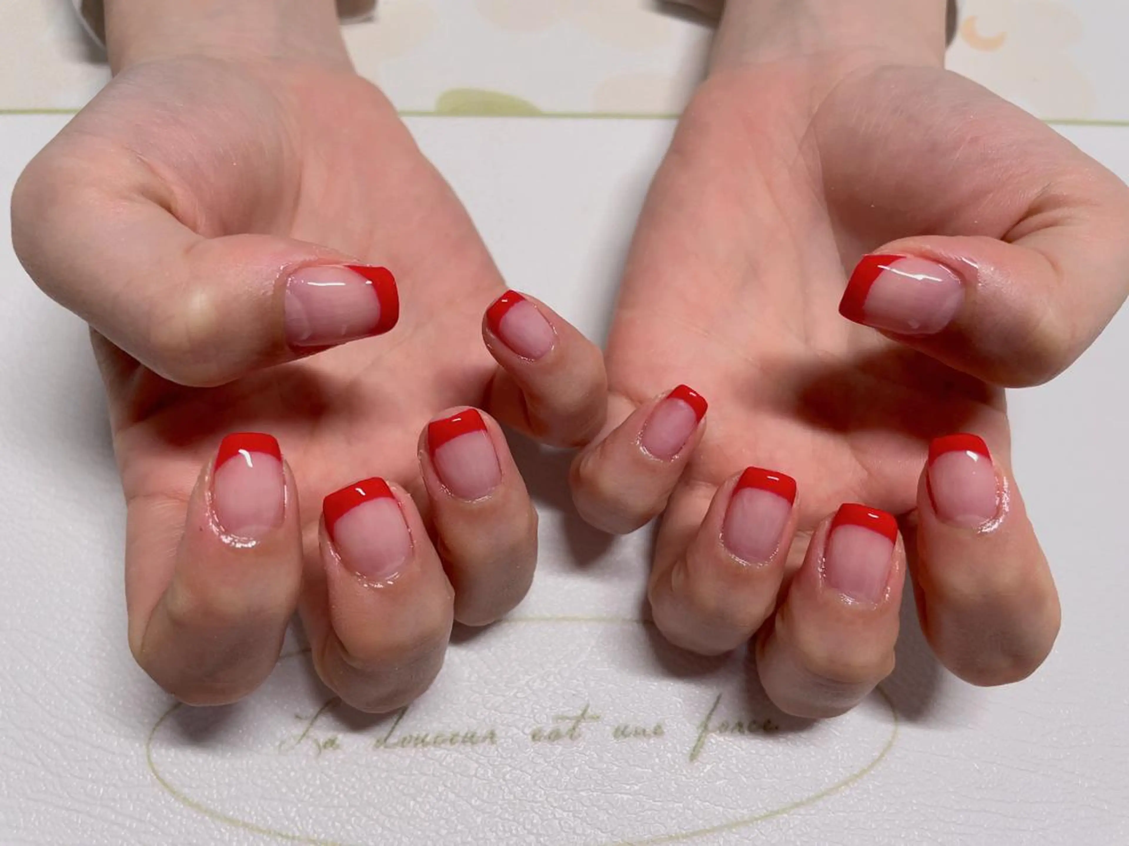 ネイル フレンチネイル ハンドネイル エン Nail salonのネイルデザイン