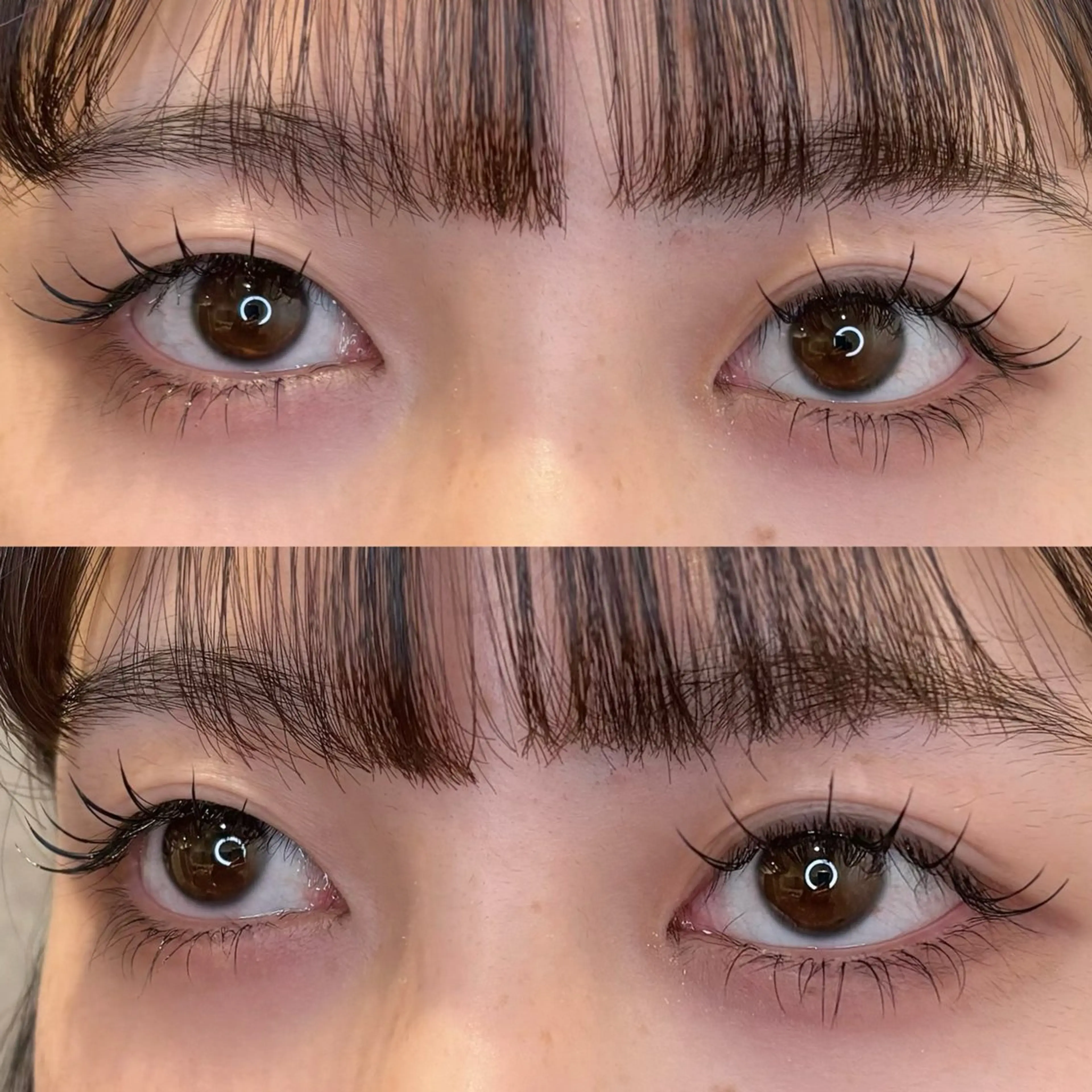 マツエク・マツパ Cカール フラットラッシュ ANEW 目黒 ハルカ🦢🫧のマツエク・マツパデザイン