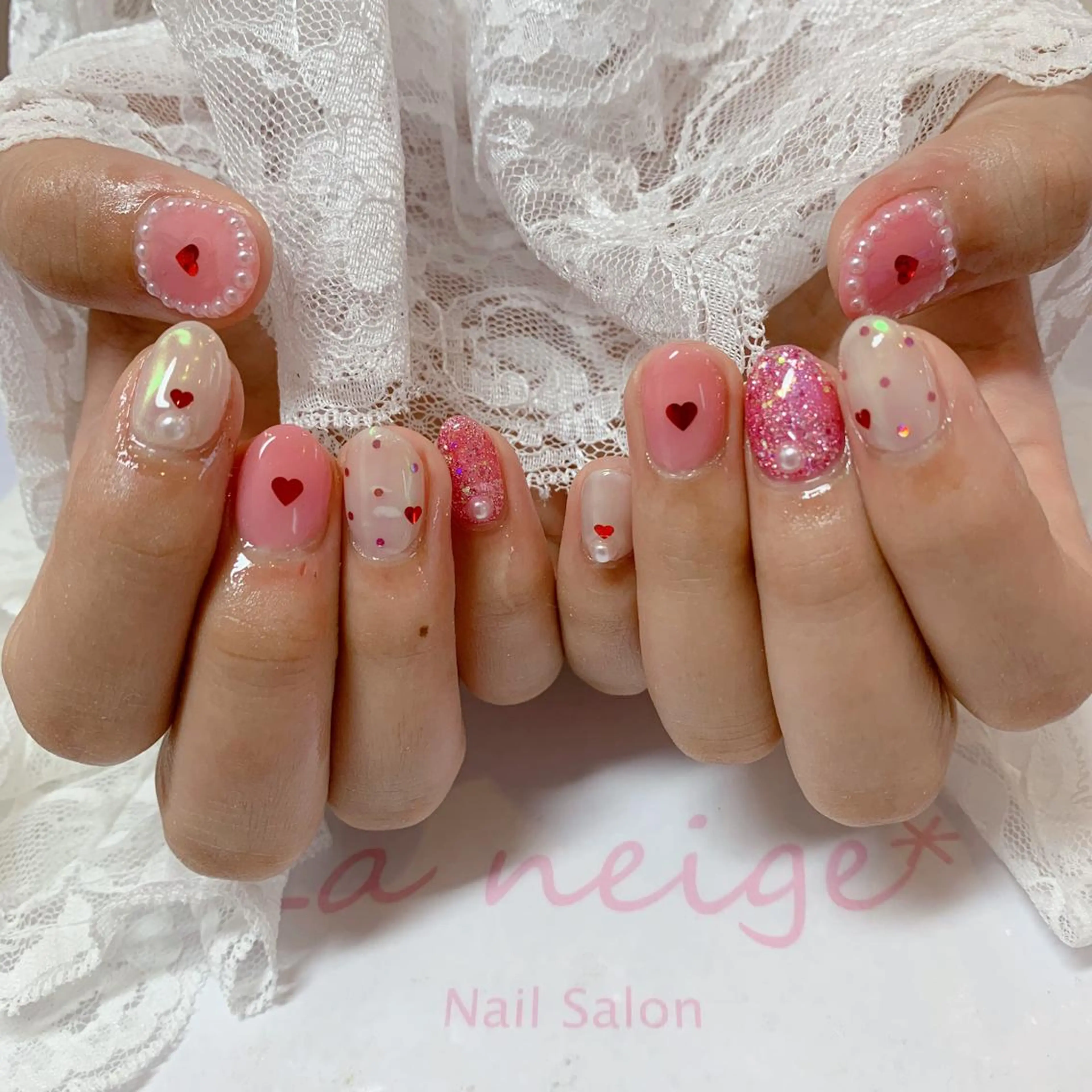 ネイル ハンドネイル La neige* yuki 🐩🌙のネイルデザイン