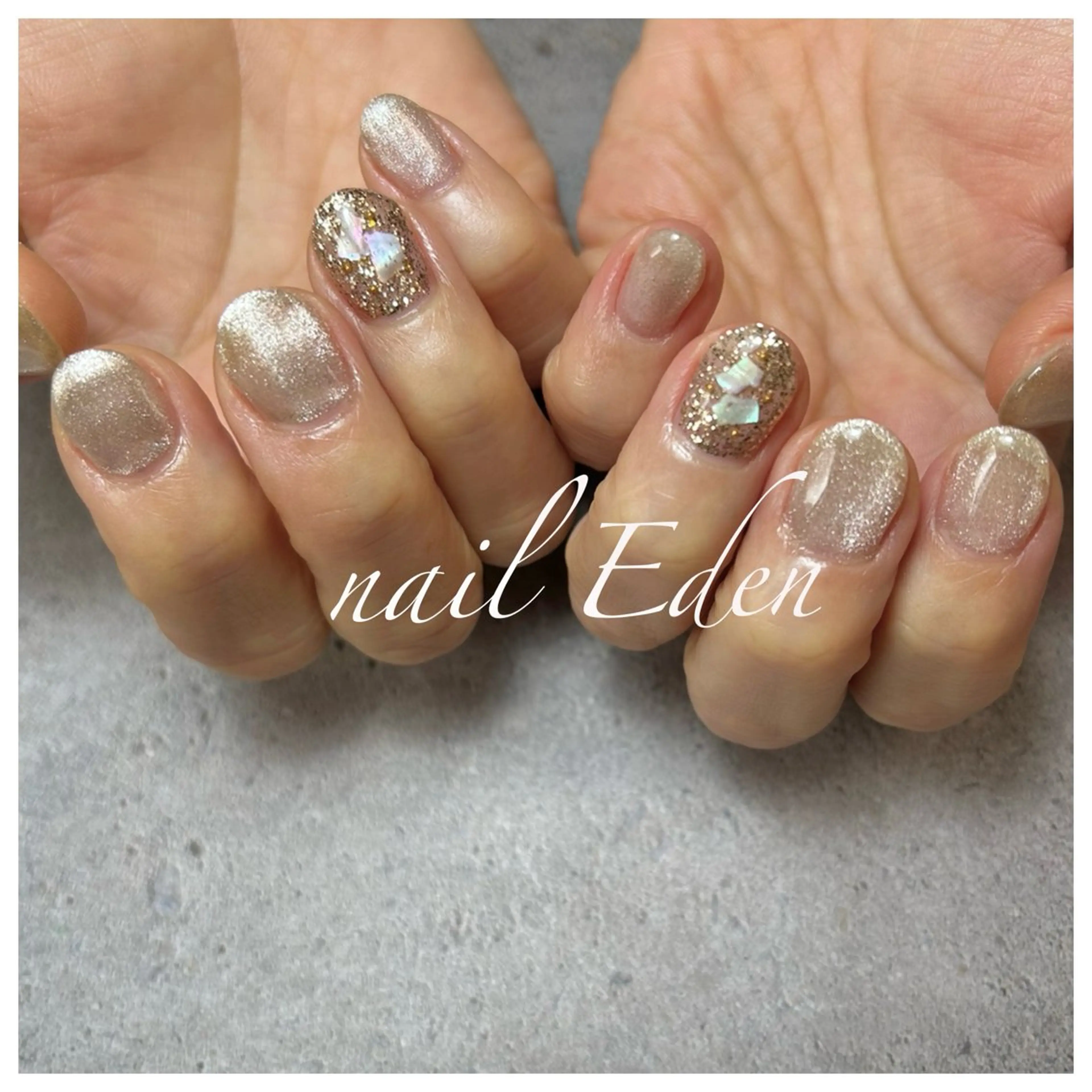 ネイル 持ち込み Eden ♾️のネイルデザイン