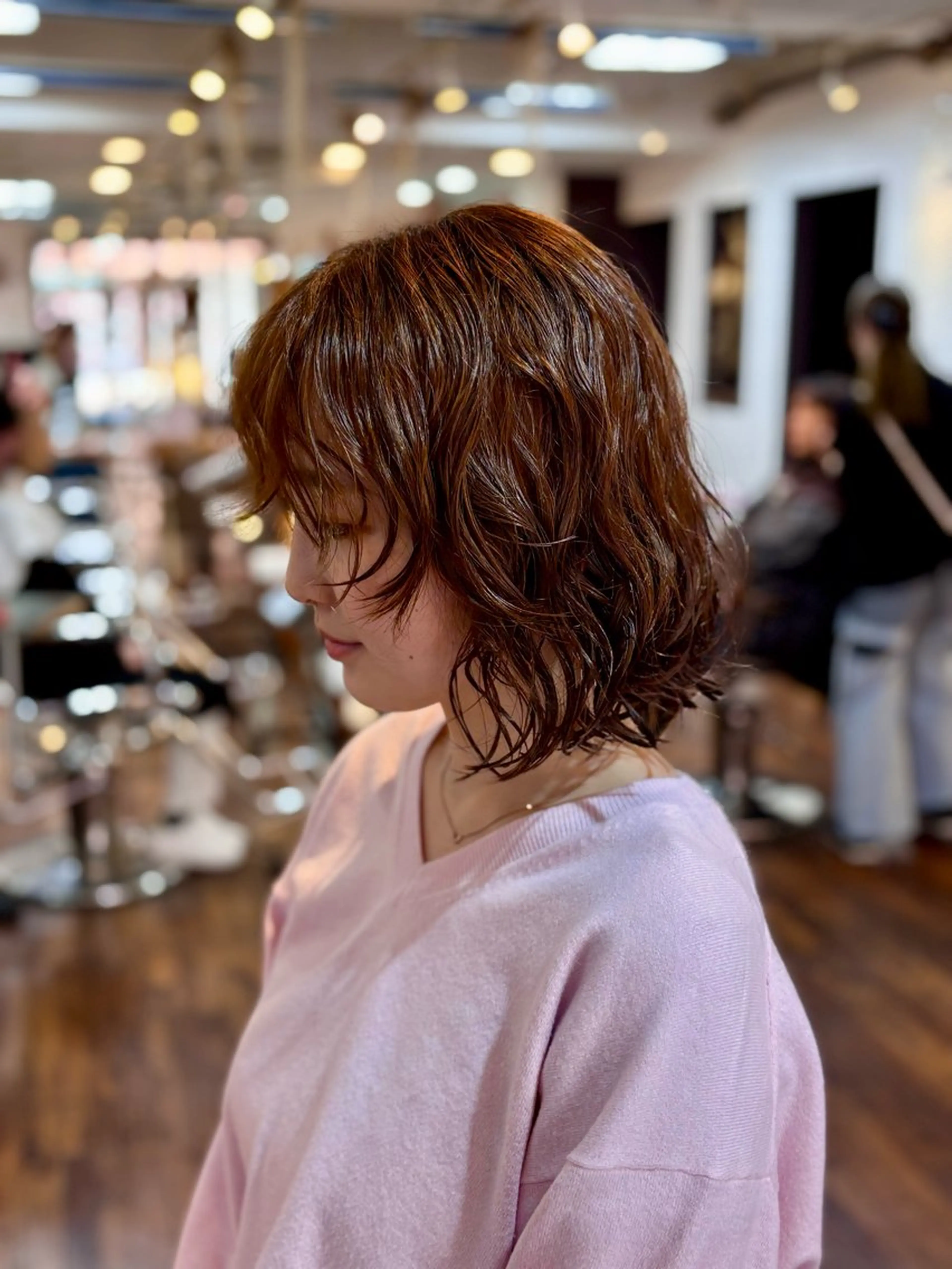 【レディース限定】カットパーマ デジパの扱いはありません※トリートメント追加メニューを承っております。補足ご覧ください。の写真