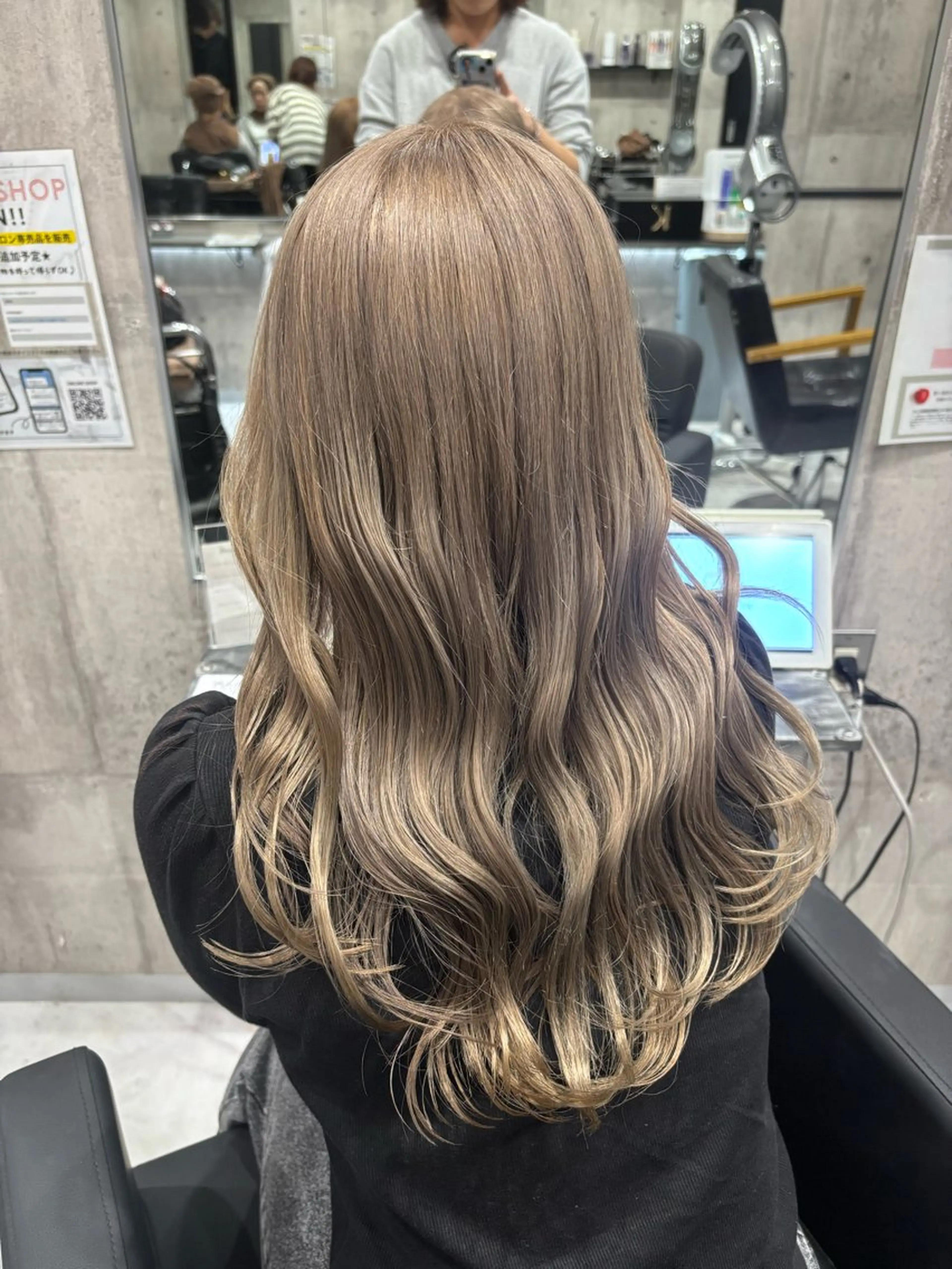 セミロング ヘアカラー ボブ/ブリーチなし艶 カラー🫧sHOMaのヘアスタイル