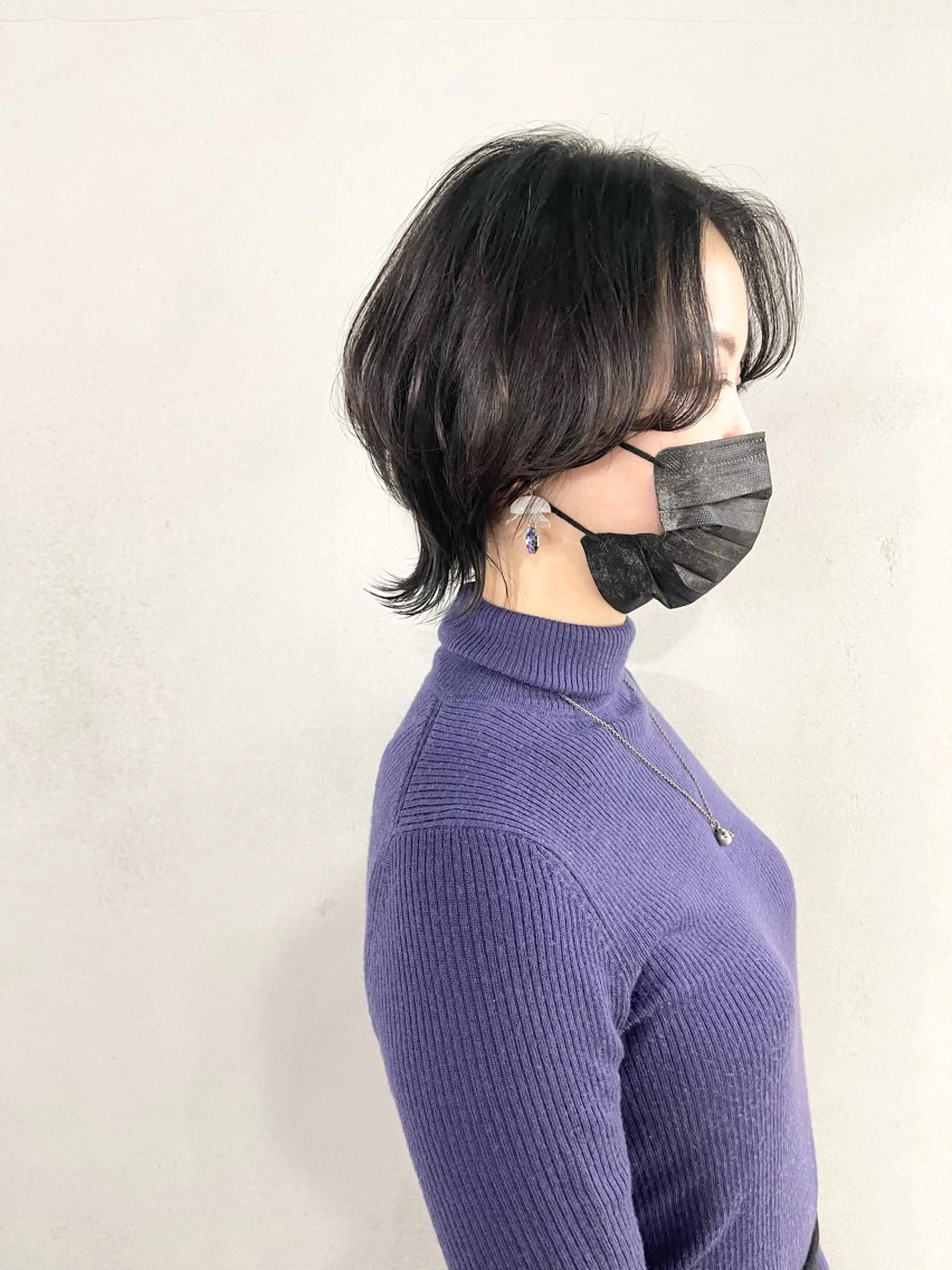 ショート ハンサムショート ショートヘア ウルフカット カット ヘアカラー トリートメント 柏 ウルフ/レイヤー 田中佐和🐺のヘアスタイル