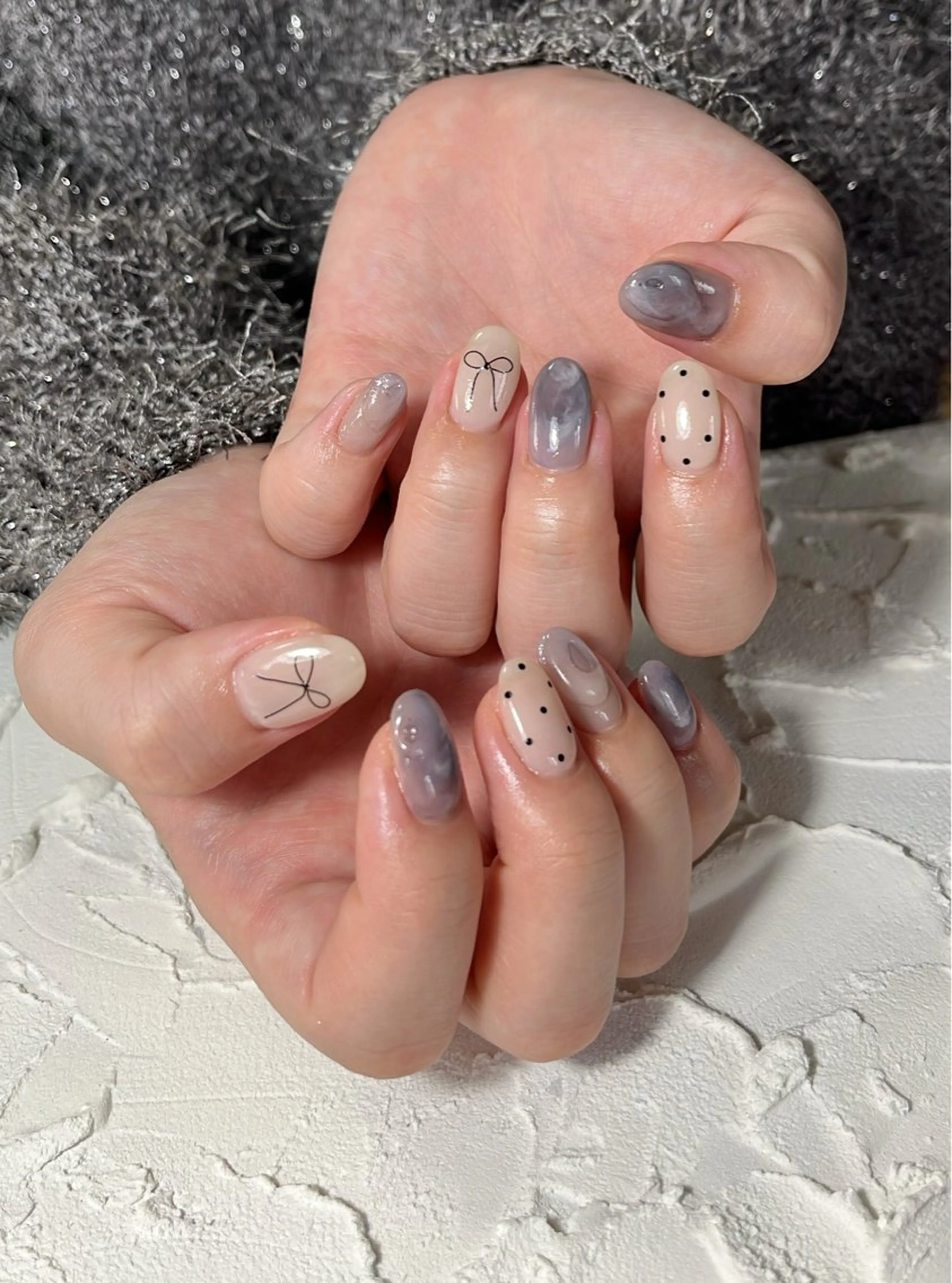 ネイル ハンドネイル Lofi nails ゆきこのネイルデザイン