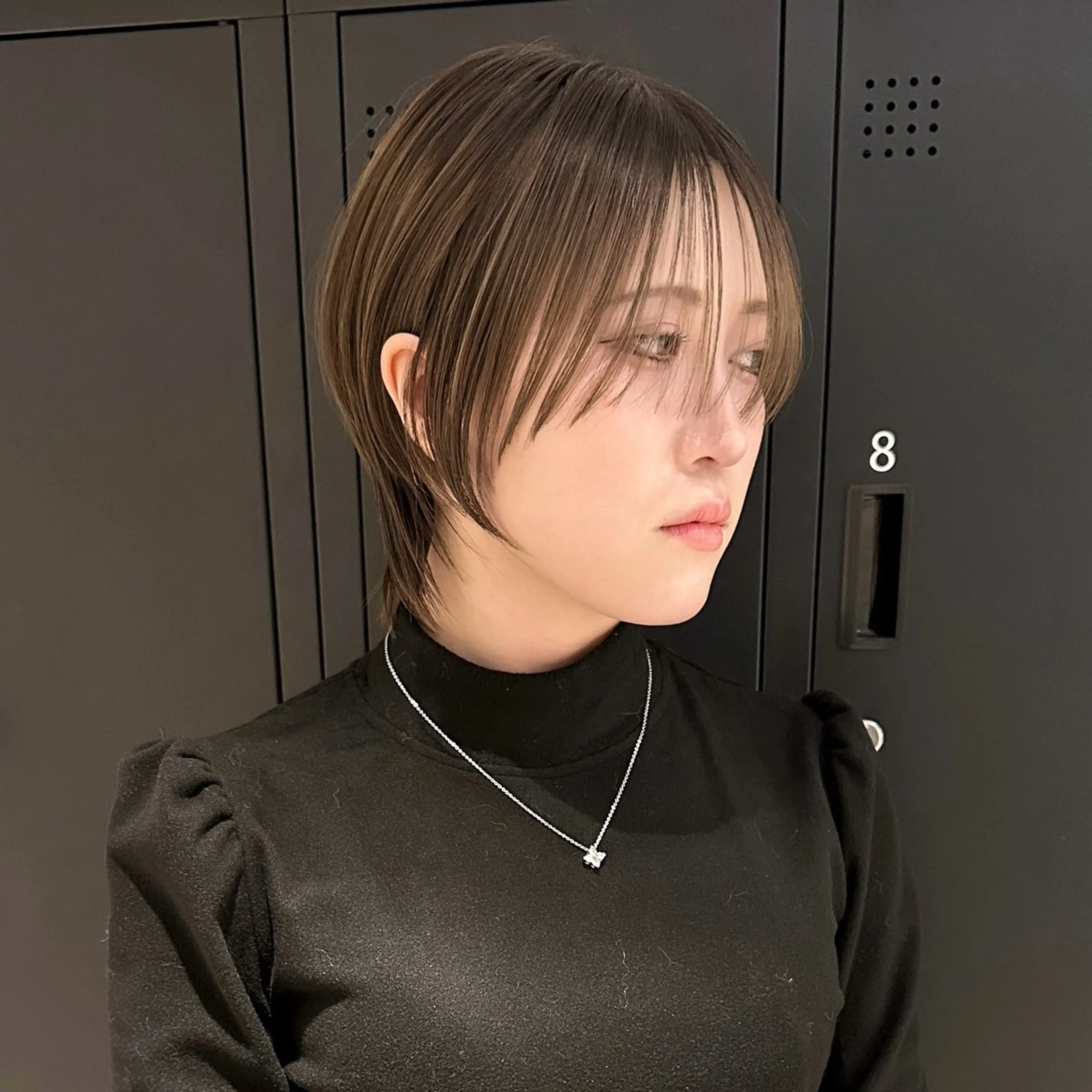 透明感でおしゃれに見せるショート​〜​ボブ＋カラー＋トリートメントの写真