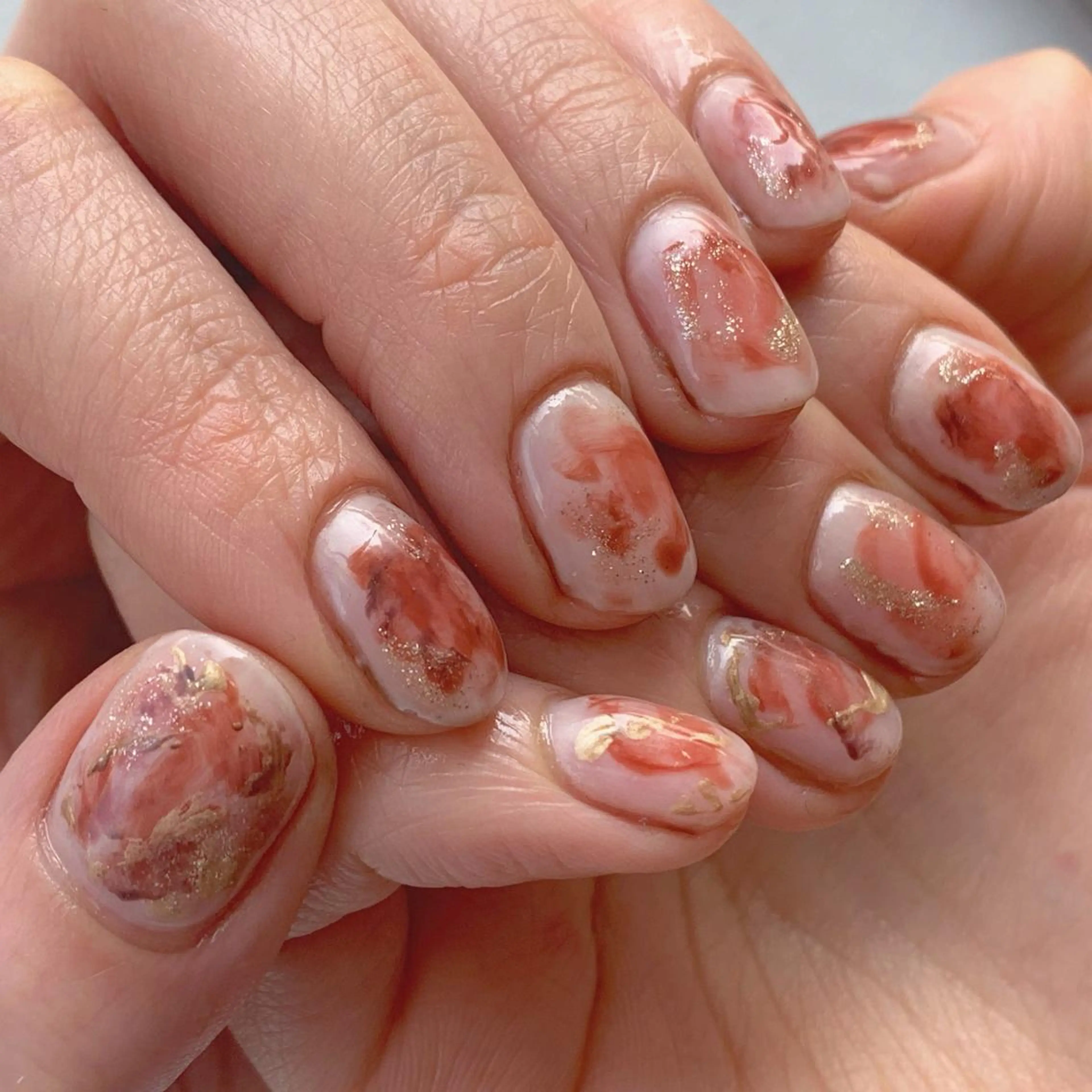 カラー キッズ ネイル ジェルネイル ニュアンスネイル PLUMY さわのネイルデザイン