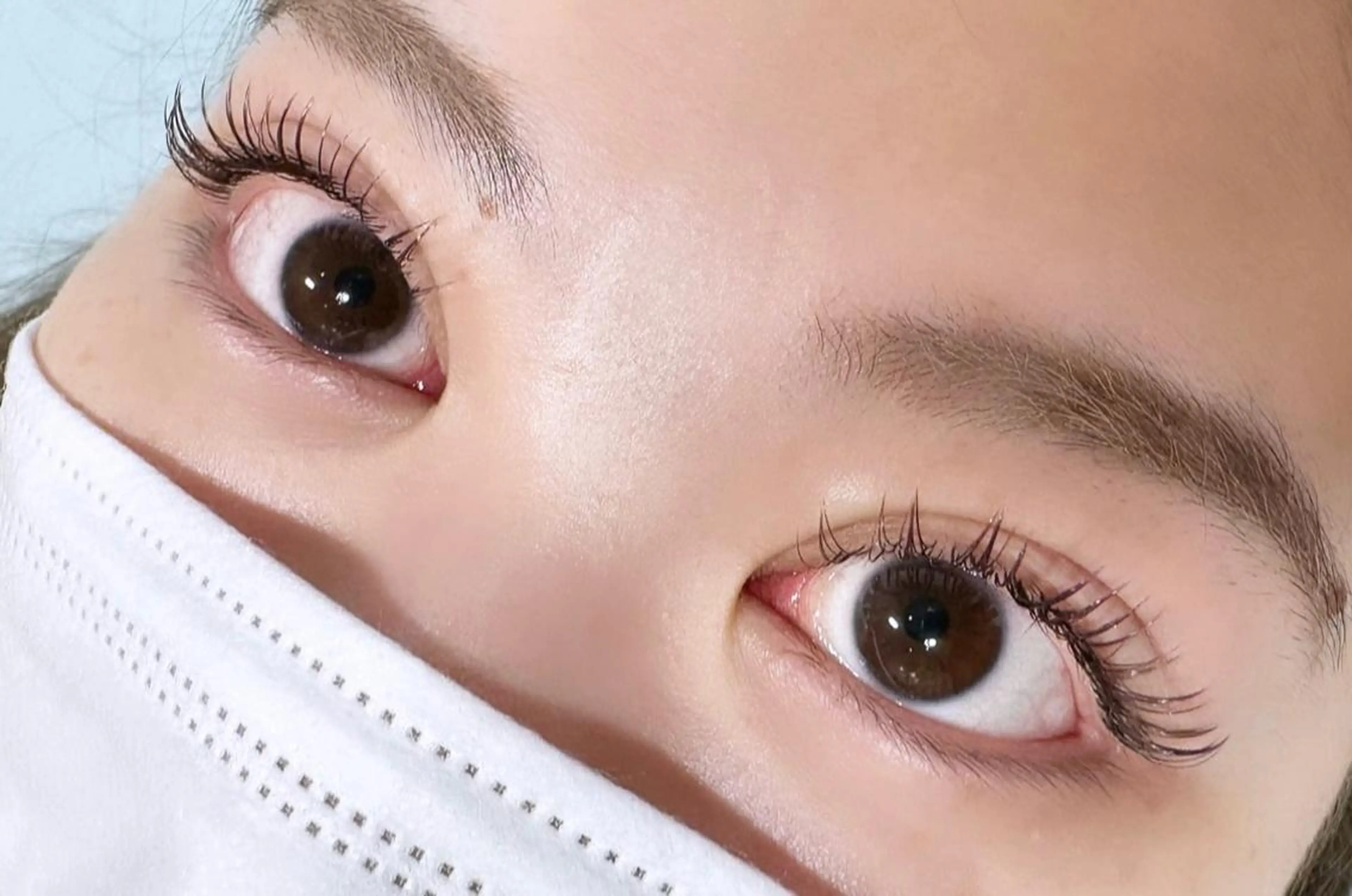 マツエク・マツパ カラーマツエク フラットラッシュ マツエク 川畑🌻 アンジェリカ錦糸町のマツエク・マツパデザイン