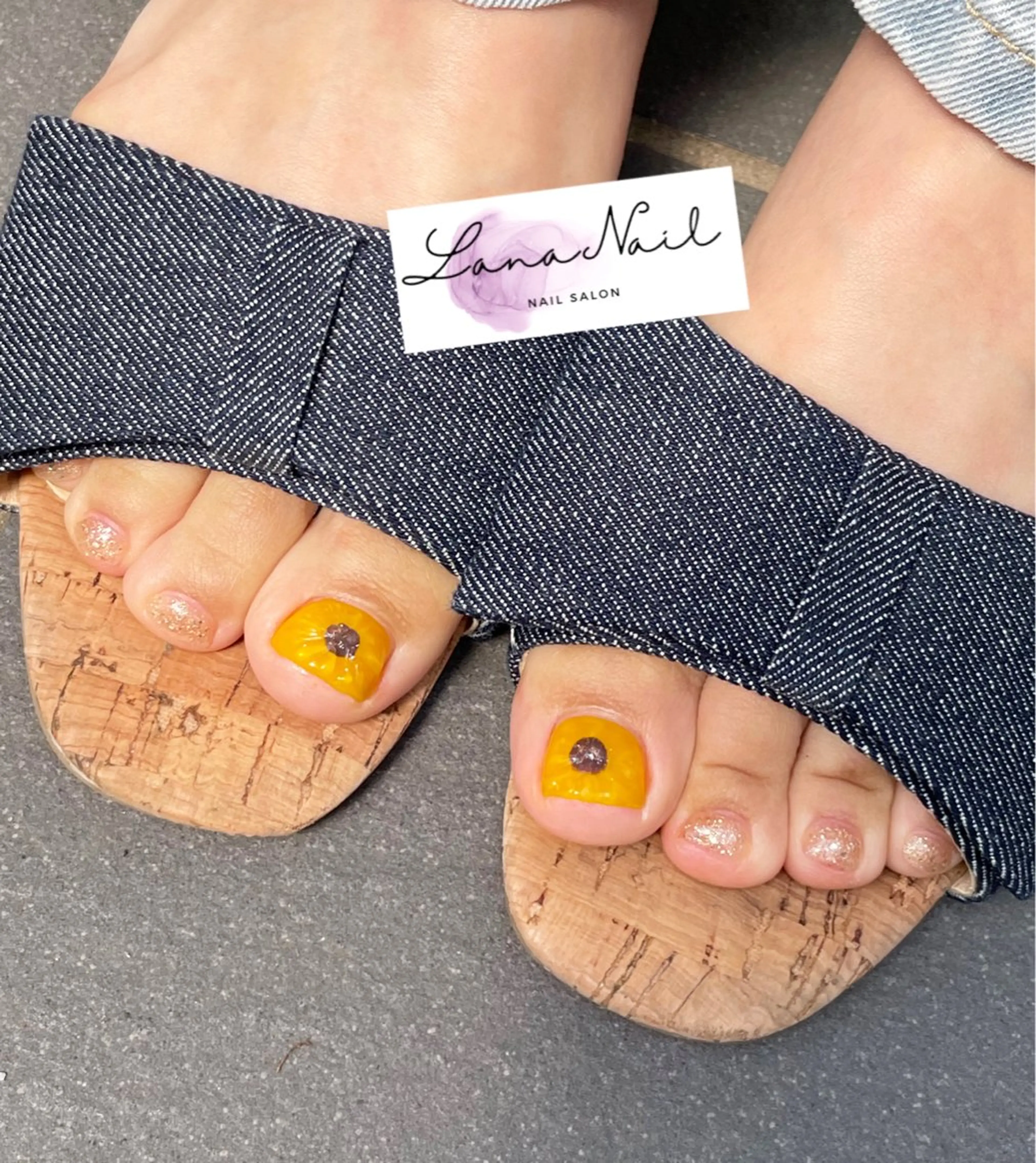 ネイル フットネイル Lana Nailのネイルデザイン