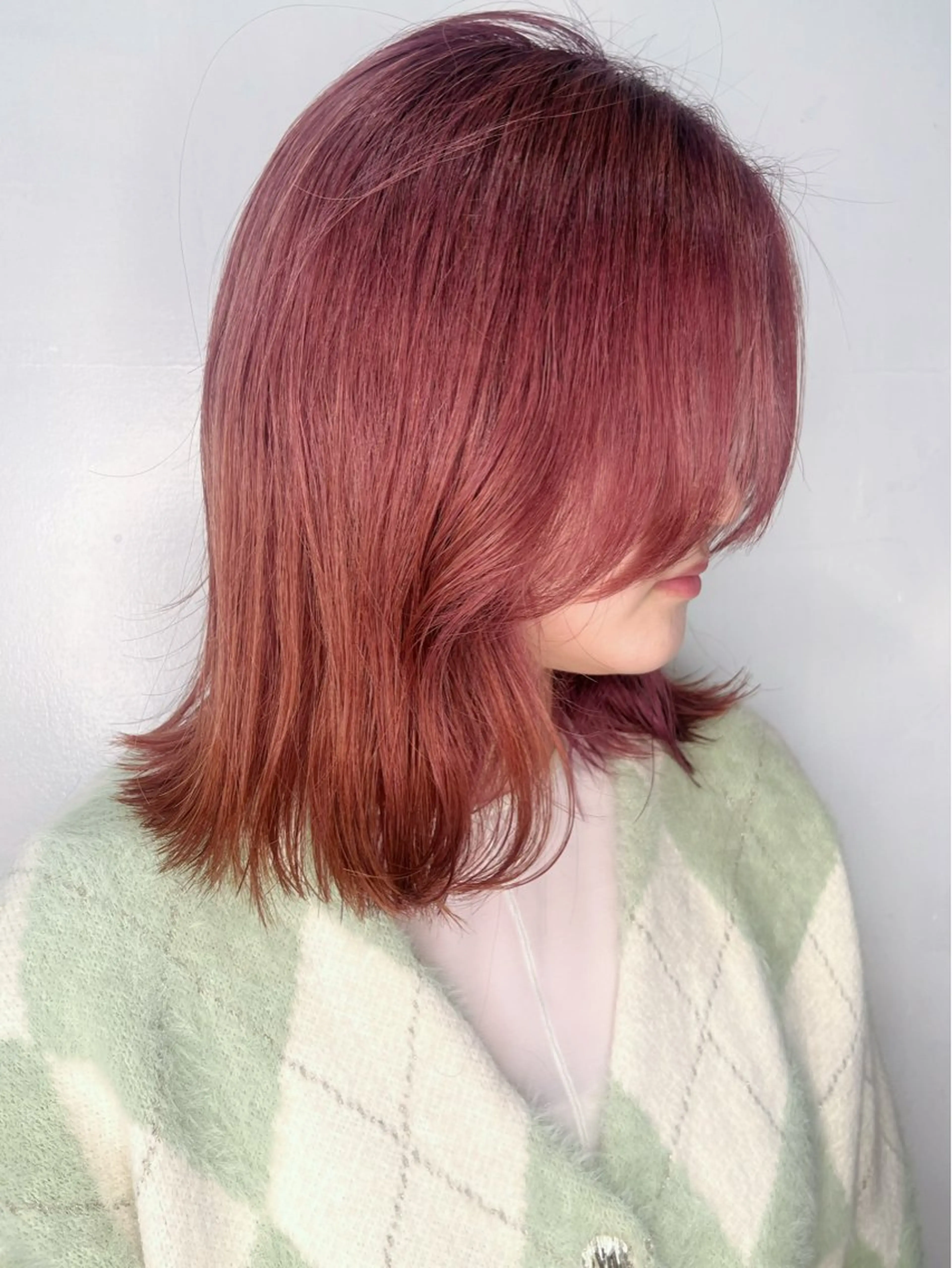 ミディアム 田畑 優希のヘアスタイル