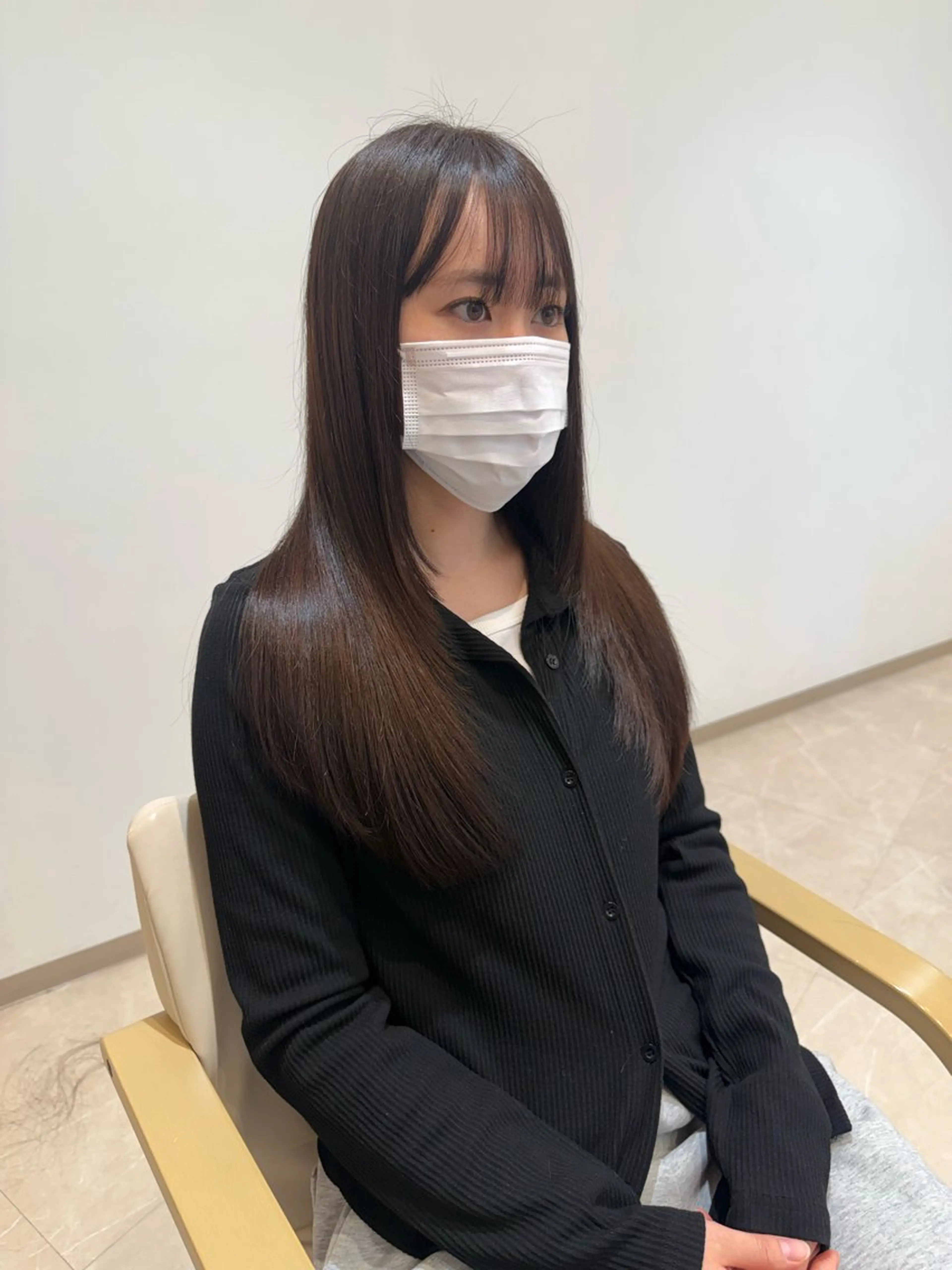 ロング カラー 大久保 琳冬のヘアスタイル
