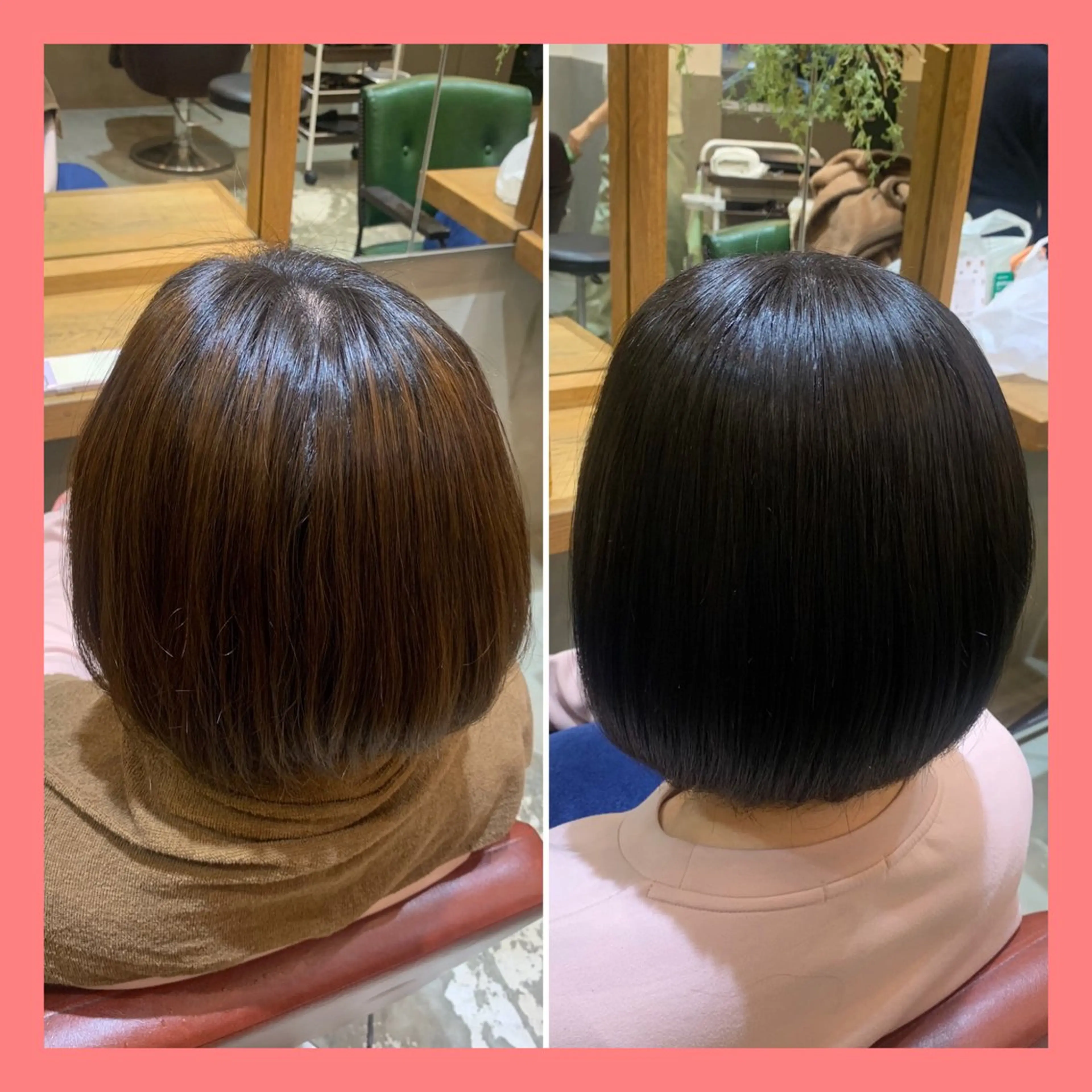 ミディアム カラー カット ヘアカラー トリートメント ✂️RIKUKI🎨 【駒込美容師🎀】のヘアスタイル