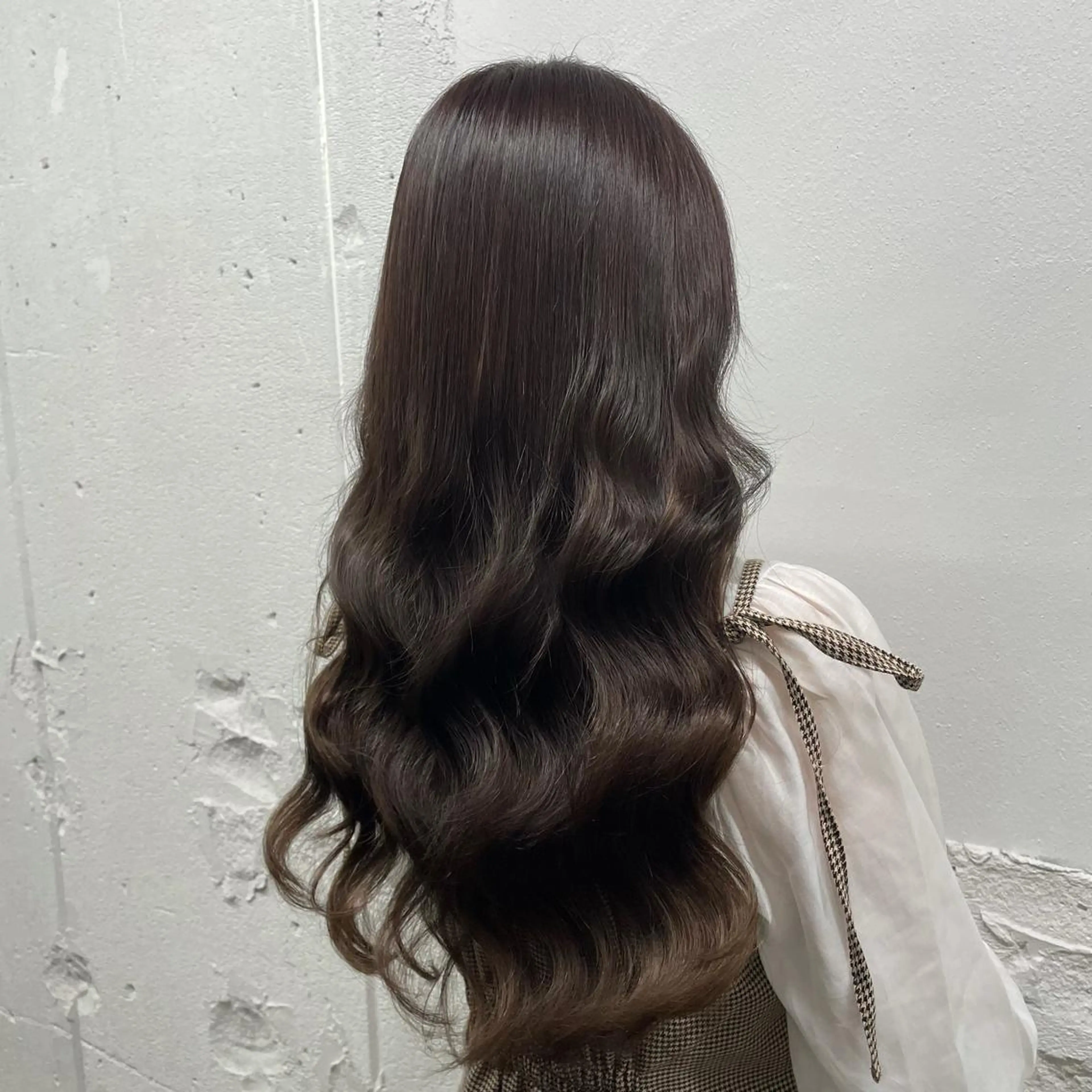 ロング カラー シールエクステ バレイヤージュ ミストバング ダブルカラー  フェイスフレーミング ヘアカラー エクステ 🧡艶髪ちゅるん髪 🫧🧡YUKI❄️のヘアスタイル