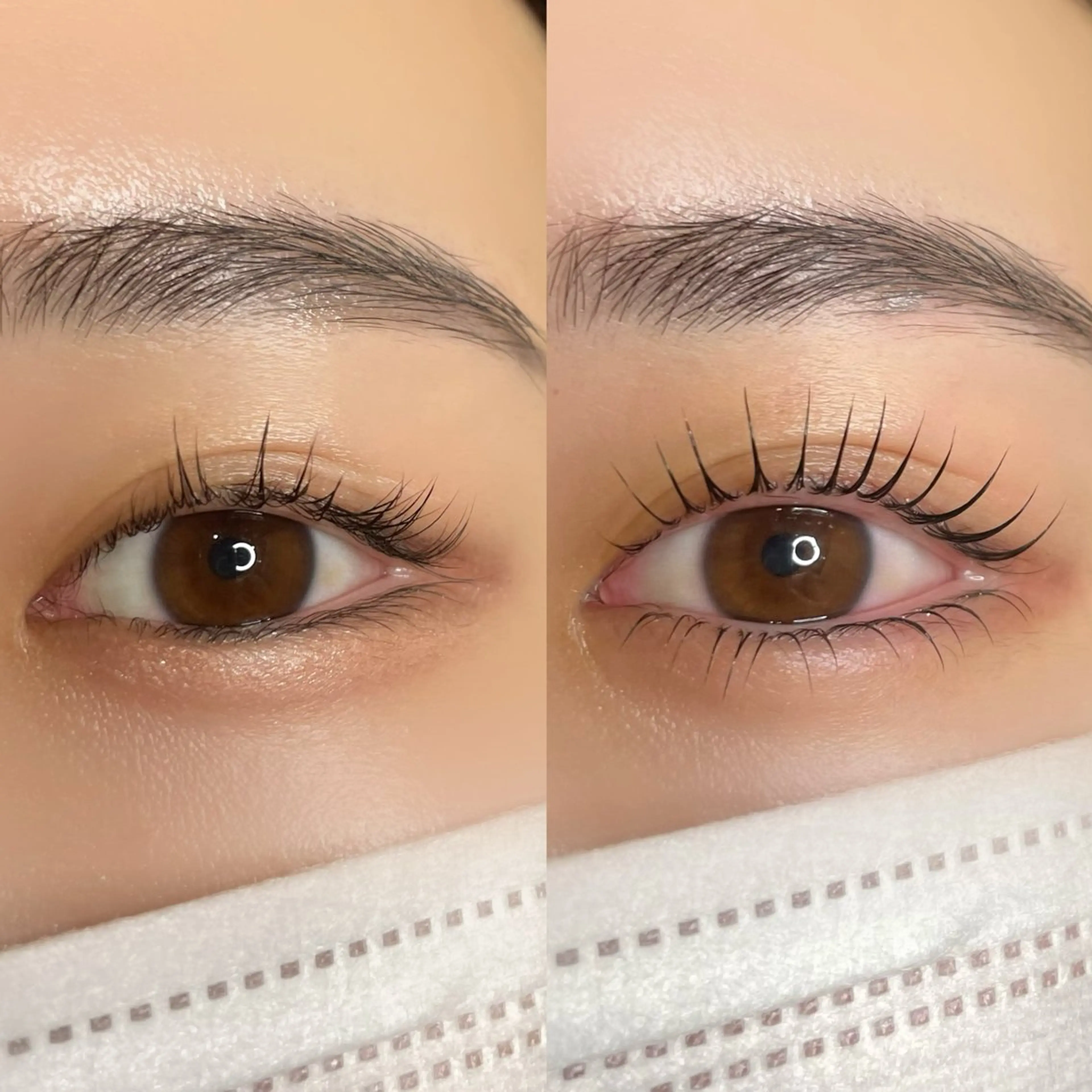 マツエク・マツパ まつげパーマ 一重×まつ毛パーマ 眉毛/まつ毛/代官山 アイサロン🌻NAEのマツエク・マツパデザイン
