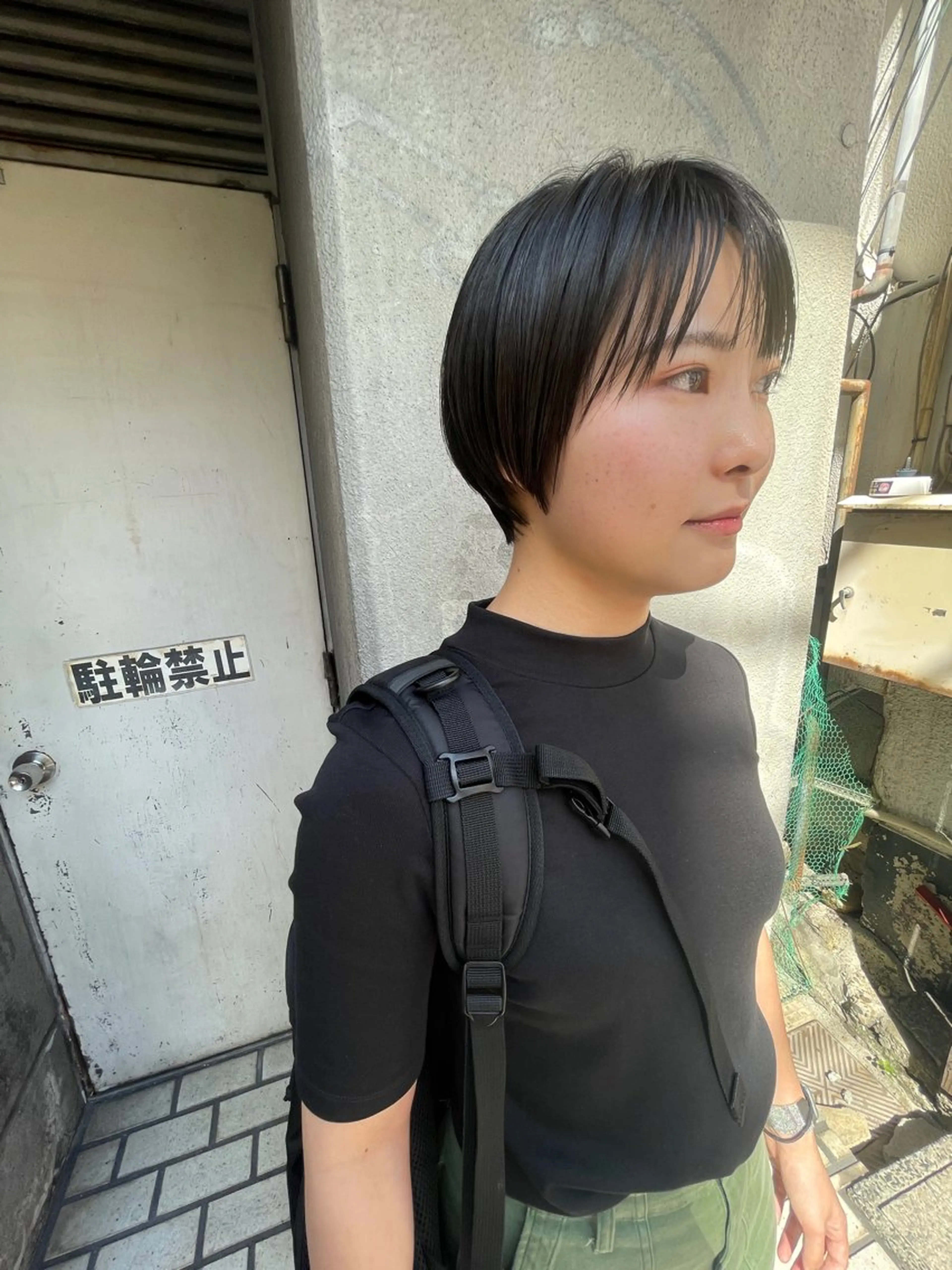 ショート カット さの あやねのヘアスタイル