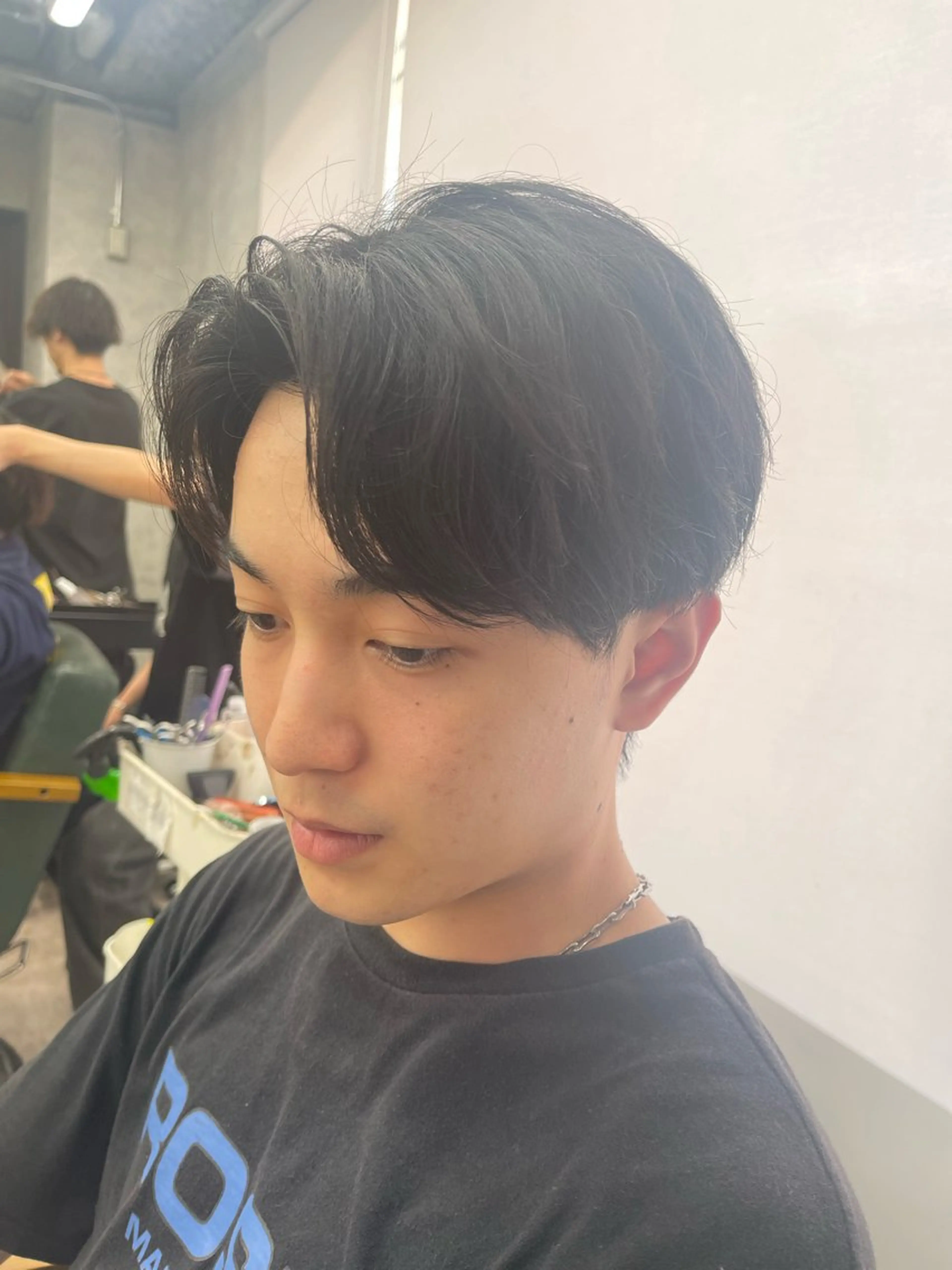 ショート パーマ メンズ カット ヘッドスパ ✨メンズ支持率no1 野上✨のヘアスタイル