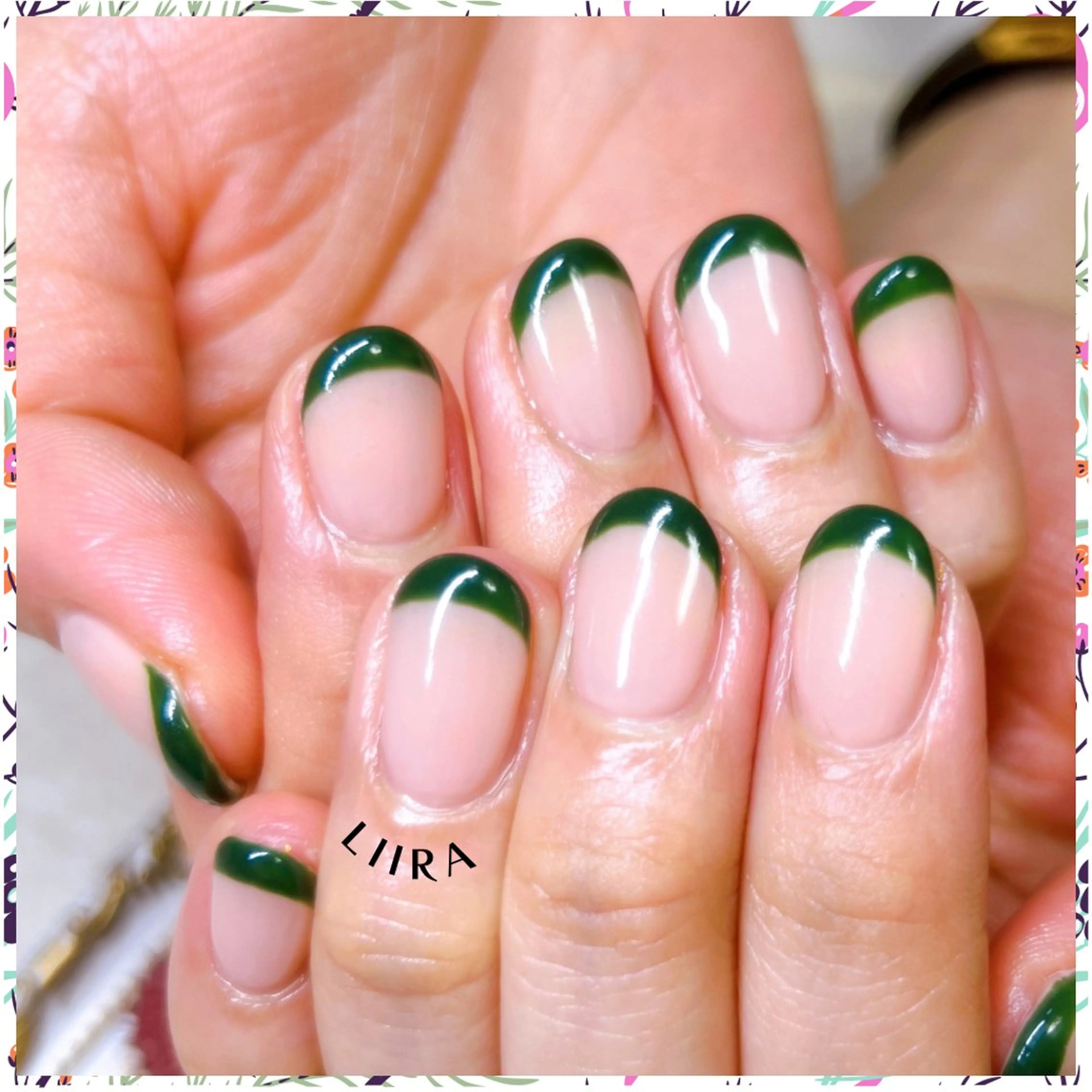 ネイル フレンチネイル LIIRA(西船)/ やまださおりのマツエク・マツパデザイン