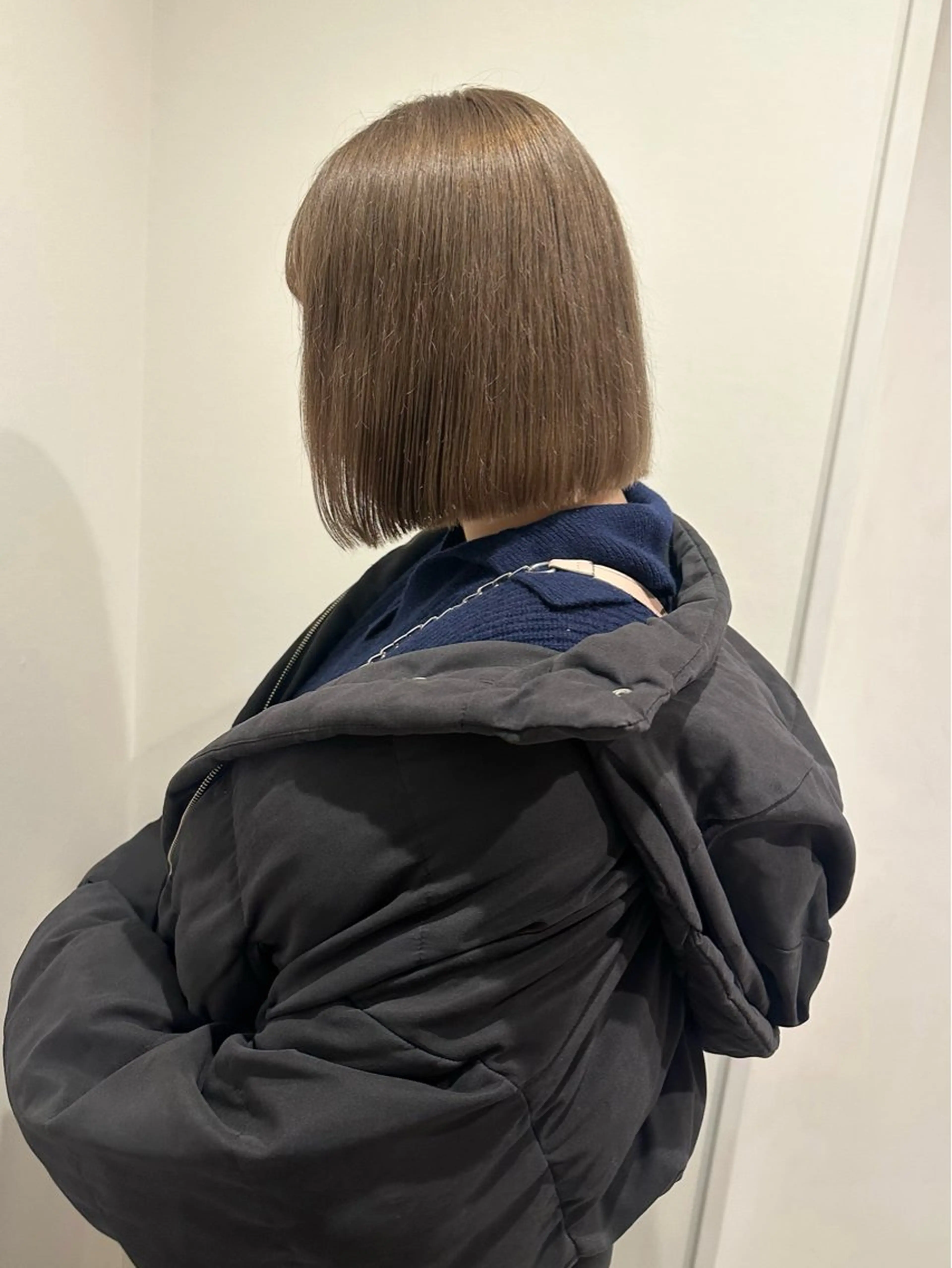 セミロング カラー ヘアアレンジ ヘアカラー トリートメント Himawari♡ 柔らかいカラーのヘアスタイル