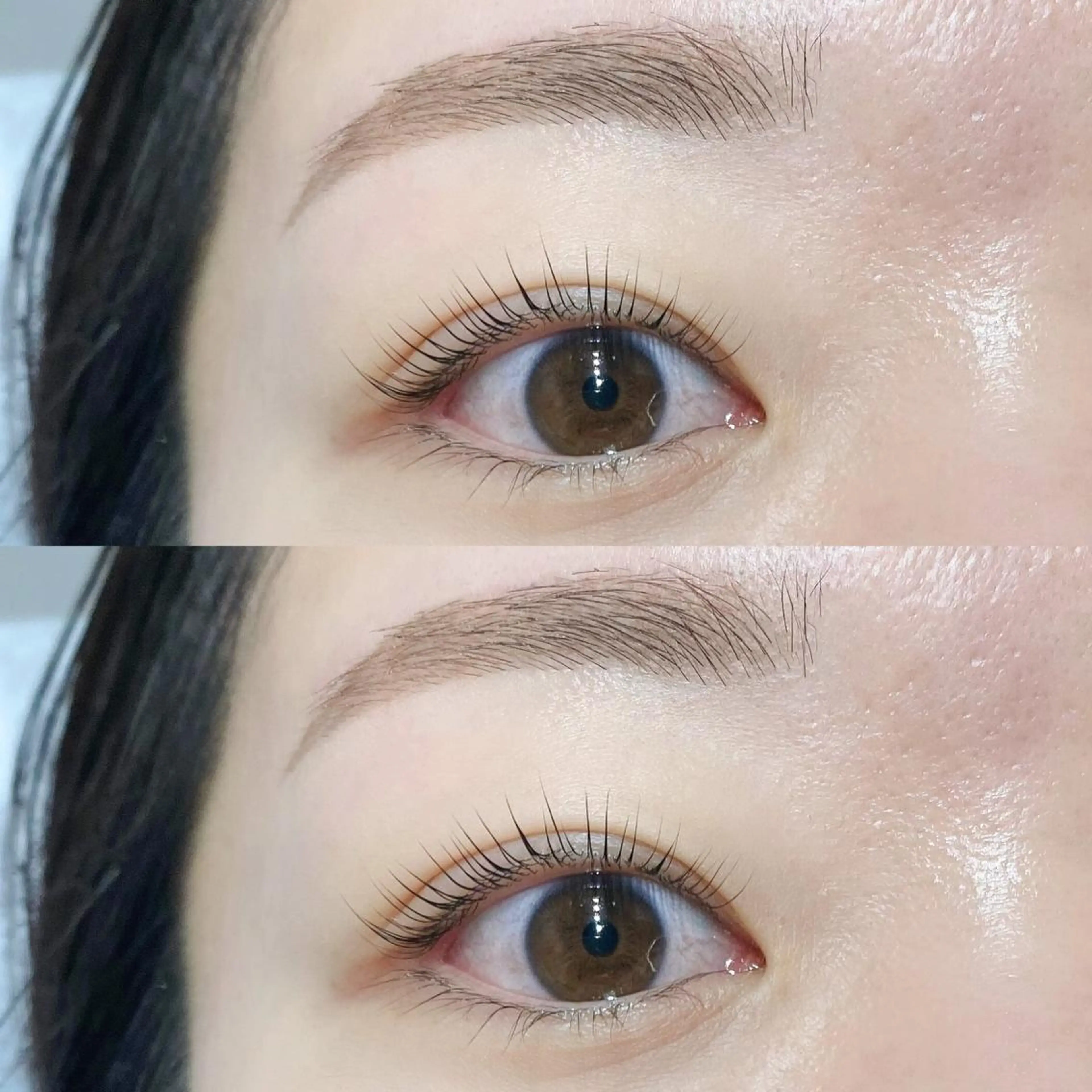 マツエク・マツパ アイブロウ 眉毛ワックス脱毛 一重×まつ毛パーマ Chipieee iLaのマツエク・マツパデザイン