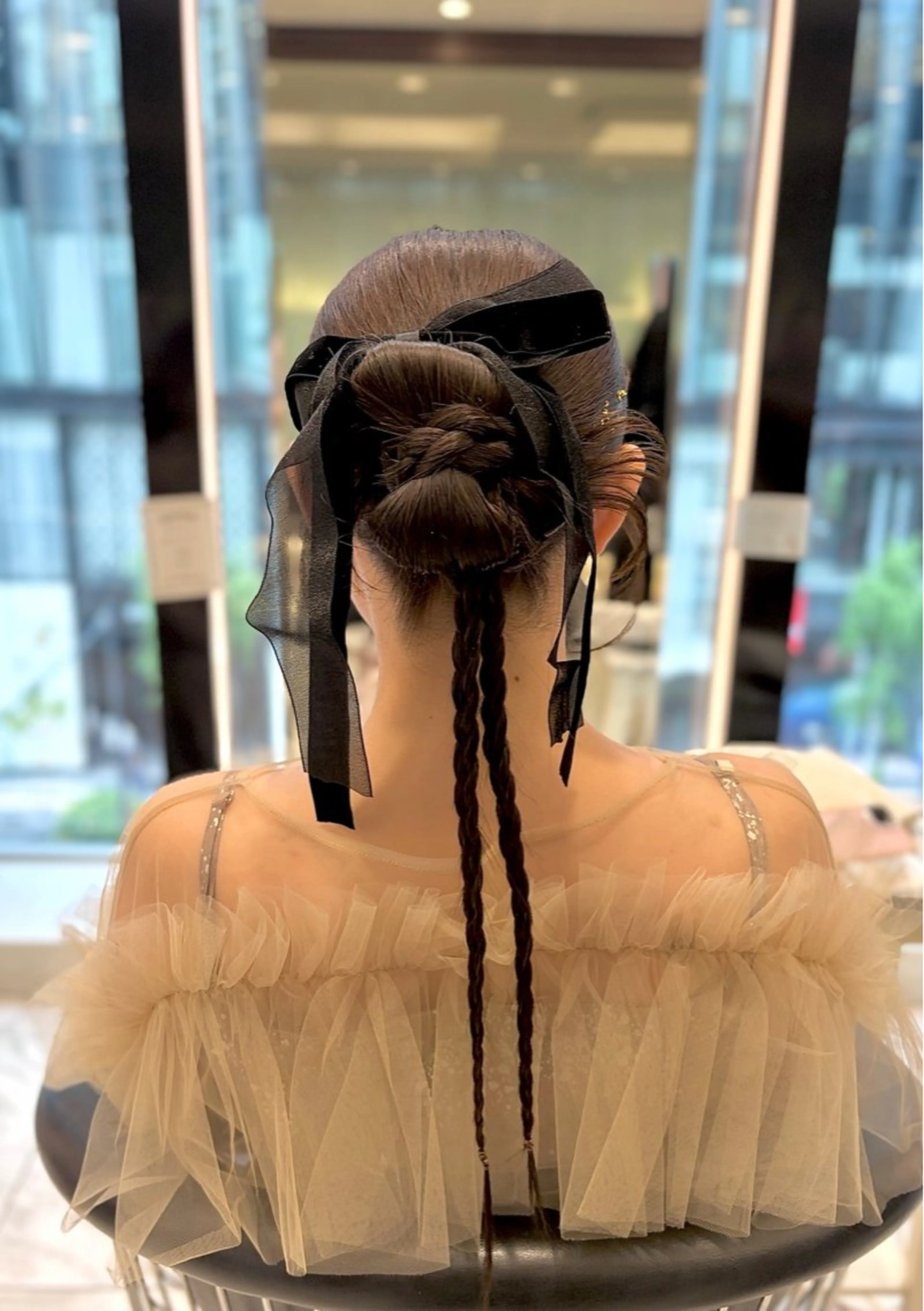 ヘアアレンジ 結婚式・ブライダル ヘアセット 🌸銀座No.1パー マ🌸いでいあやのヘアスタイル