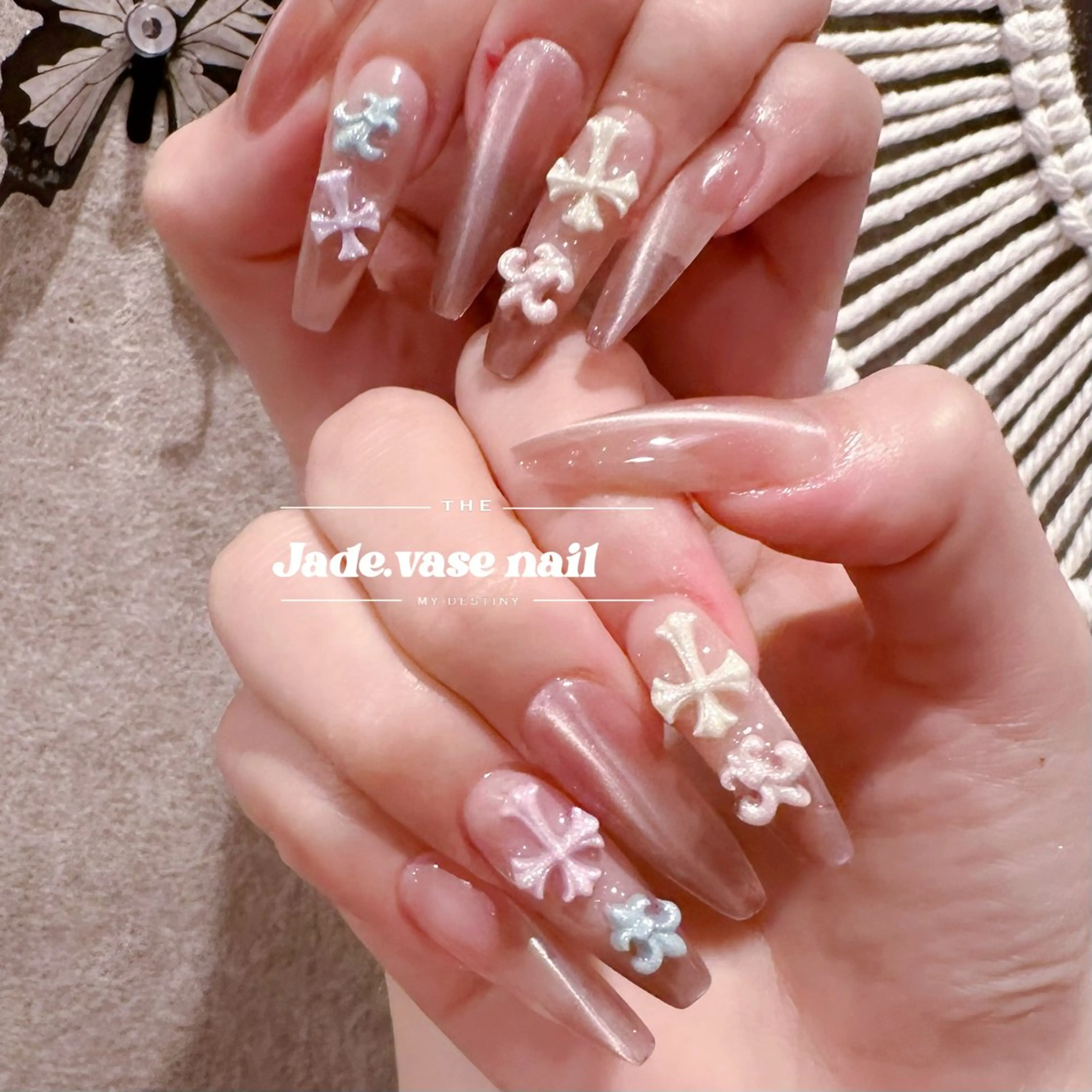 ネイル ハンドネイル ✰Jade.vase 银座のネイルデザイン