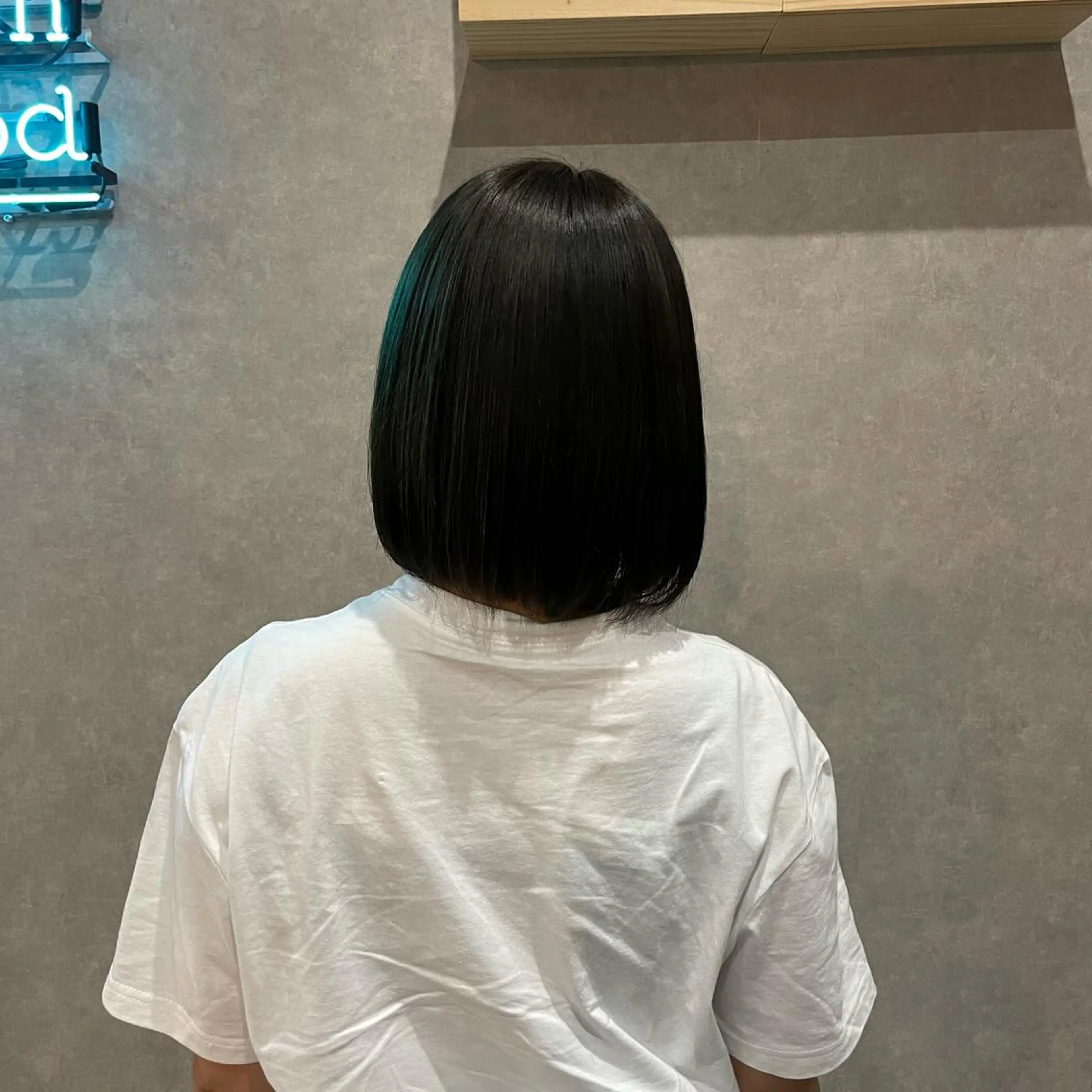 ミディアム カラー はちすか るかのヘアスタイル