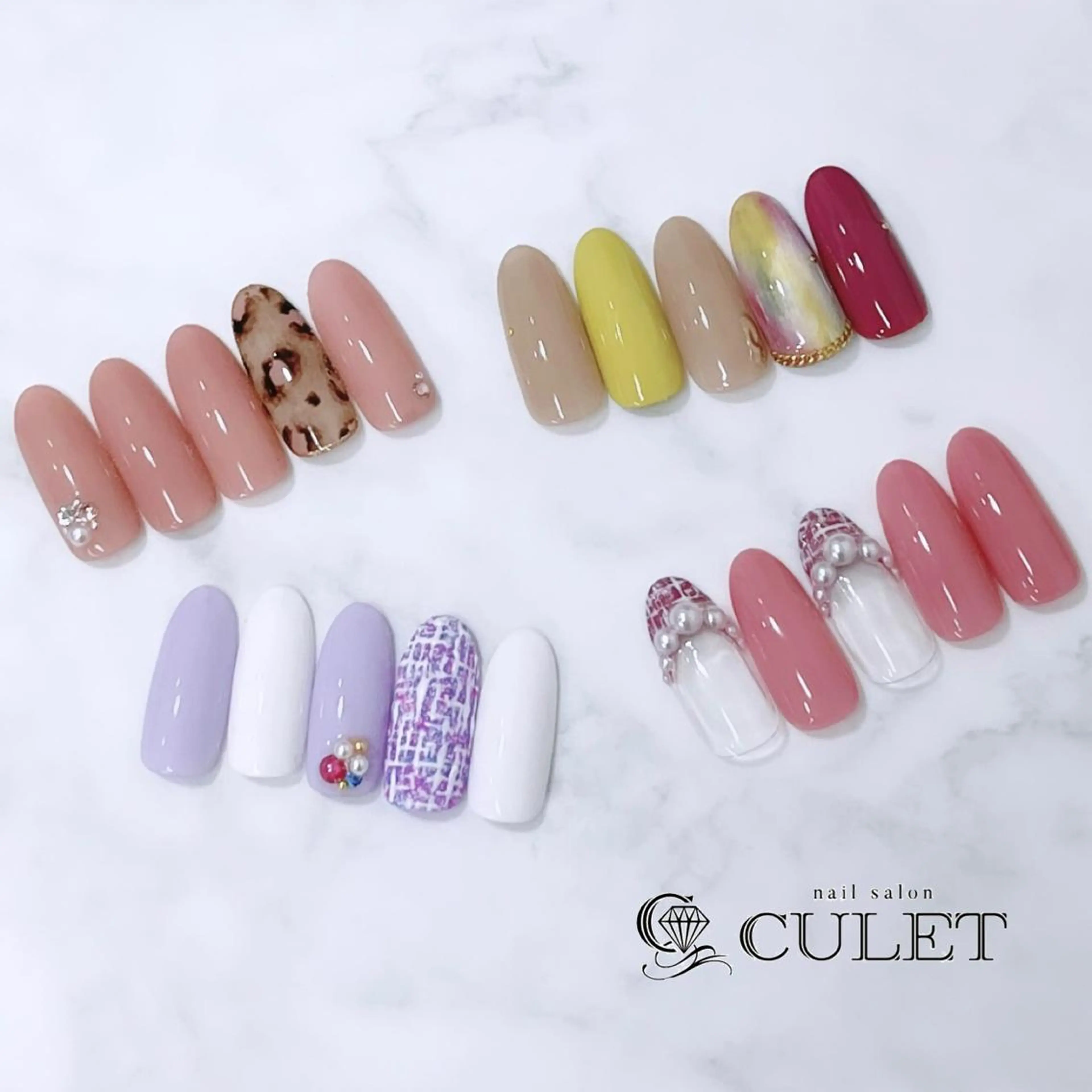 ネイル CULET MOEのネイルデザイン