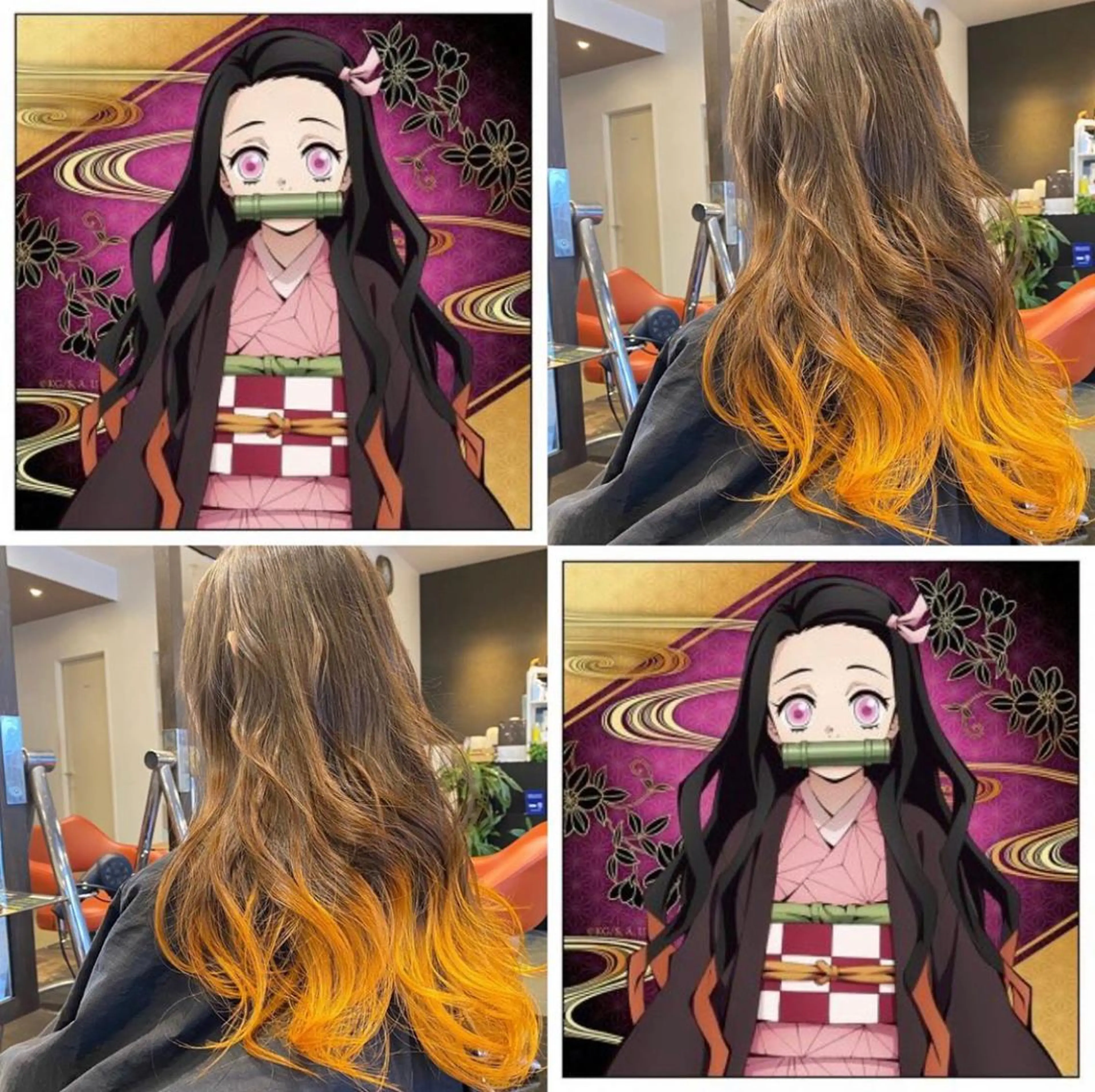 【人気デザインカラー✨】カット&グラデーションカラー&前処理トリートメントの写真